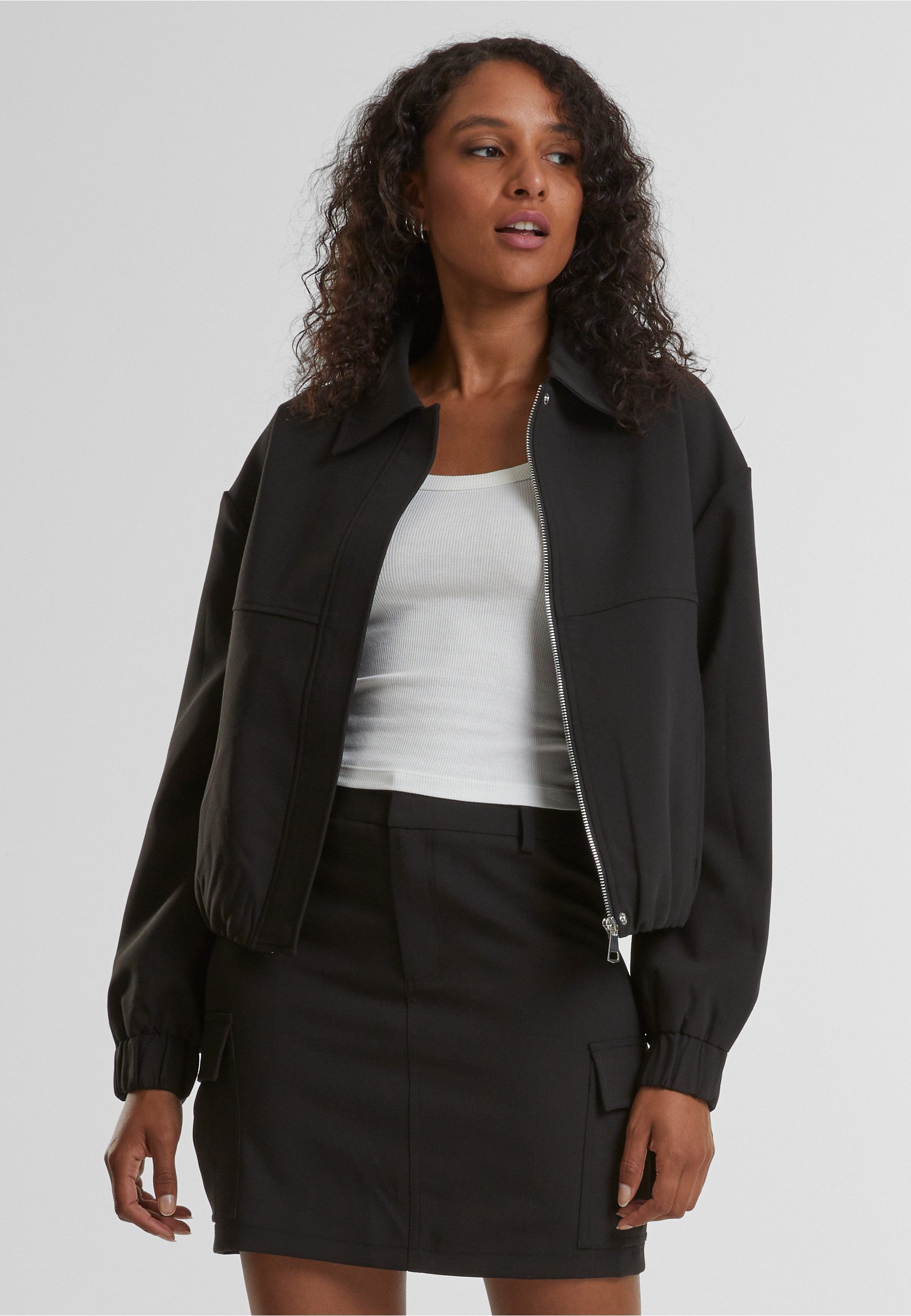 URBAN CLASSICS Langmantel Urban Classics Ladies Short Blouson