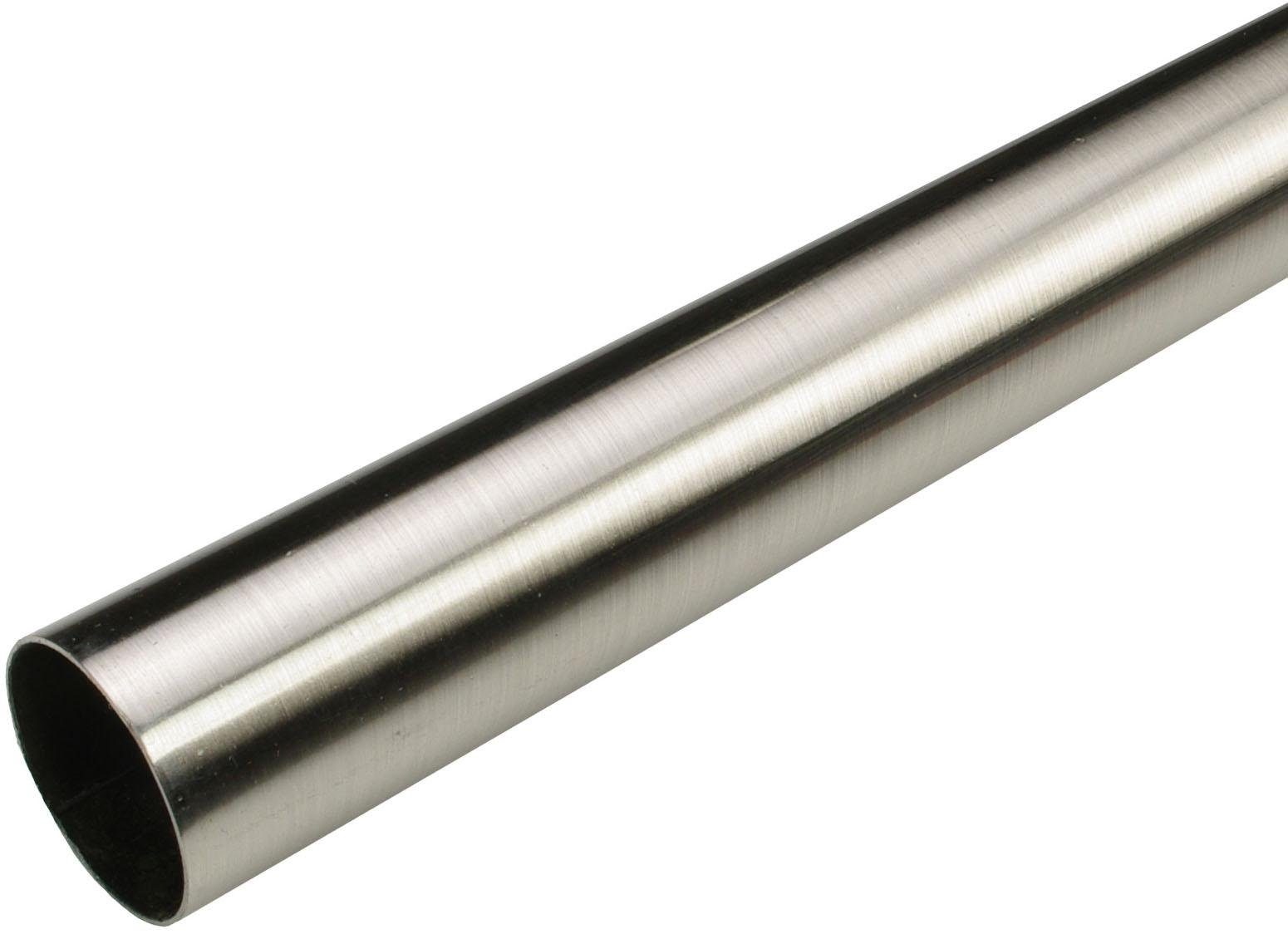 Liedeco Gardinenstange Gardinenstange, Liedeco, Stilrohr Ø 28 mm (1 Stück), Ø 28 mm, 1-läufig, Fixmaß, Metall