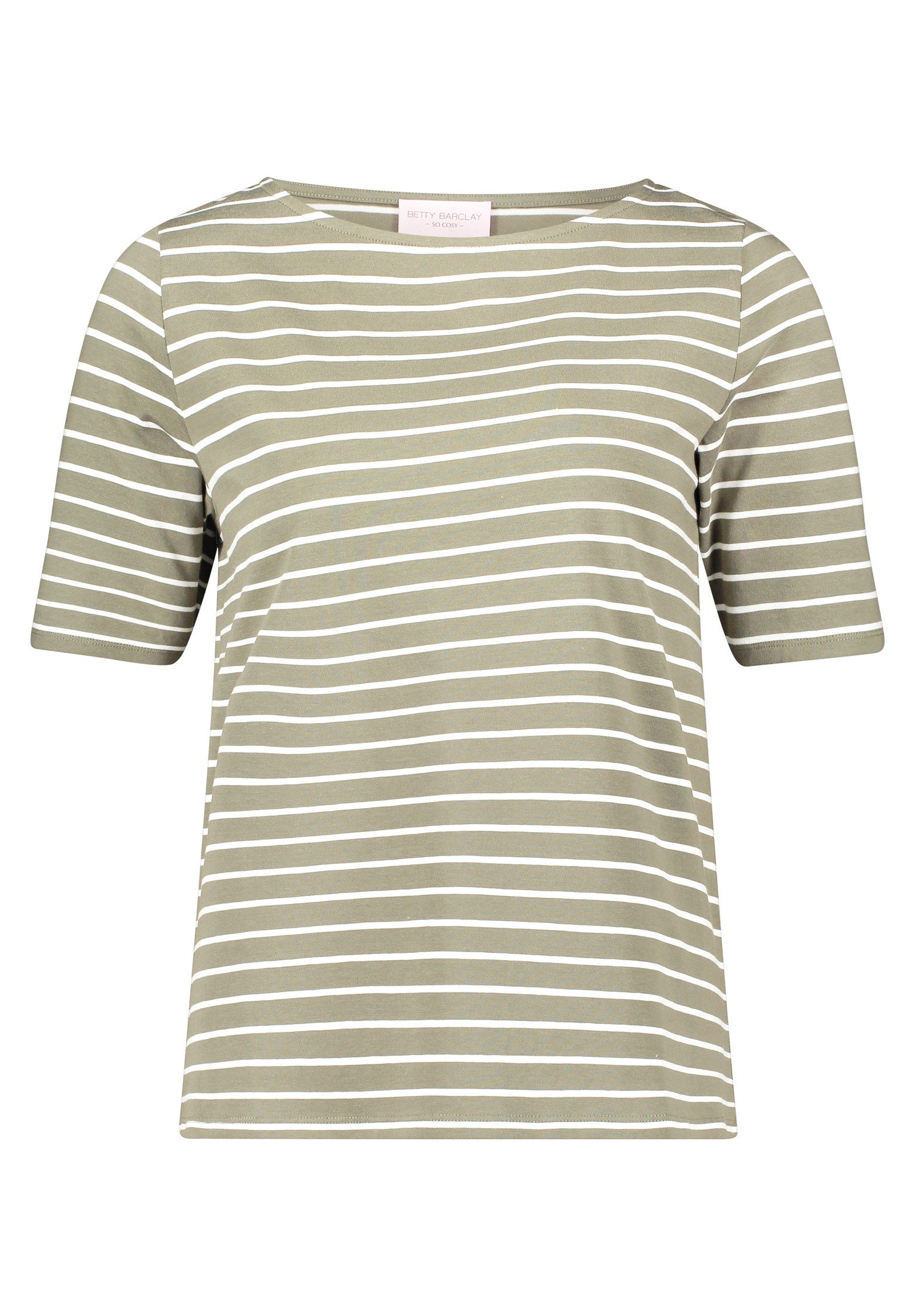 Kurzarmshirt Damen mit U-Boot-Ausschnitt