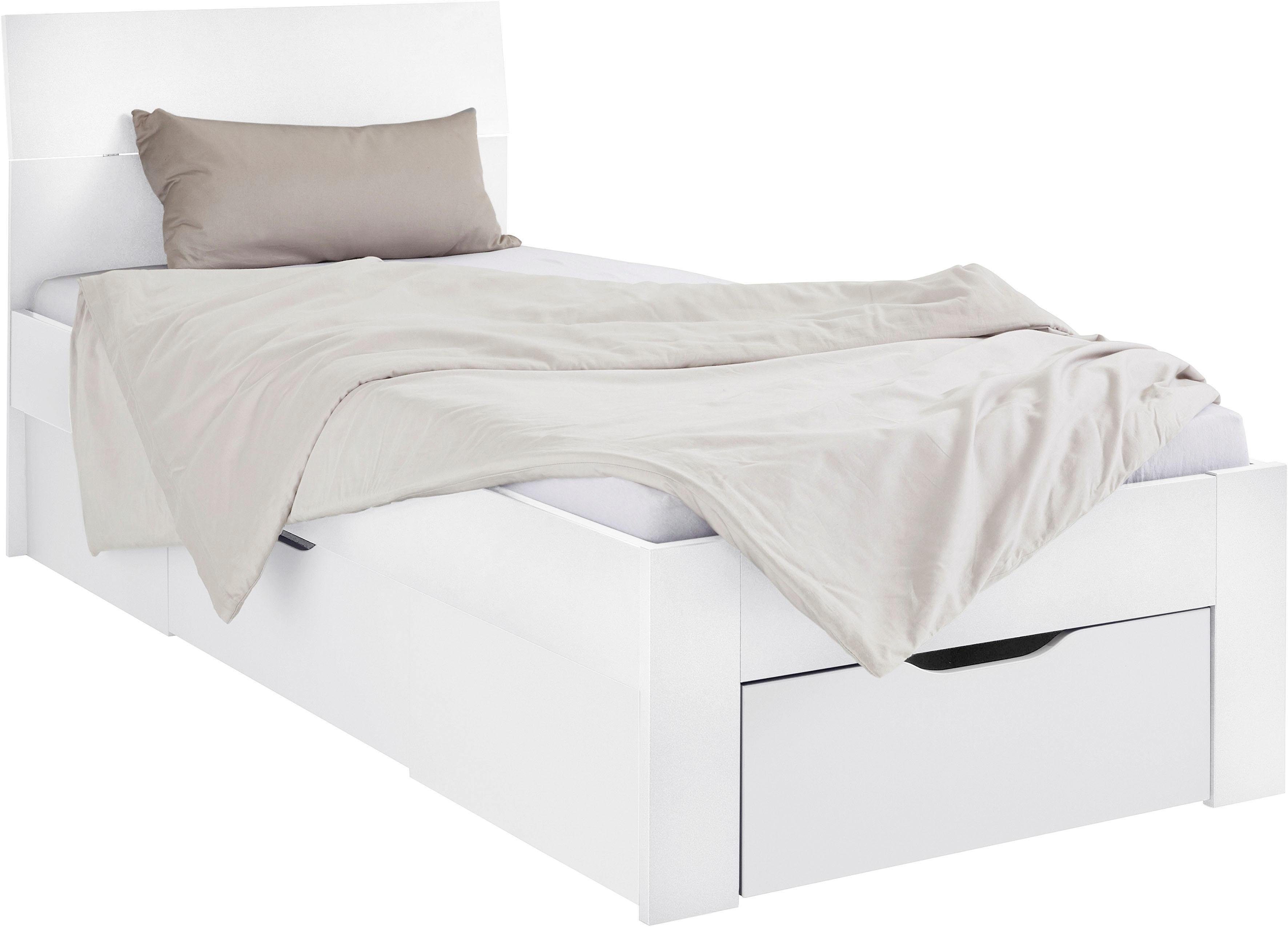 rauch Bett Einzelbett Doppelbett Stauraum FLEXX Breiten 90/140/180 cm, Einzelbett Doppelbett Stauraum FLEXX Breiten 90/140/180 cm