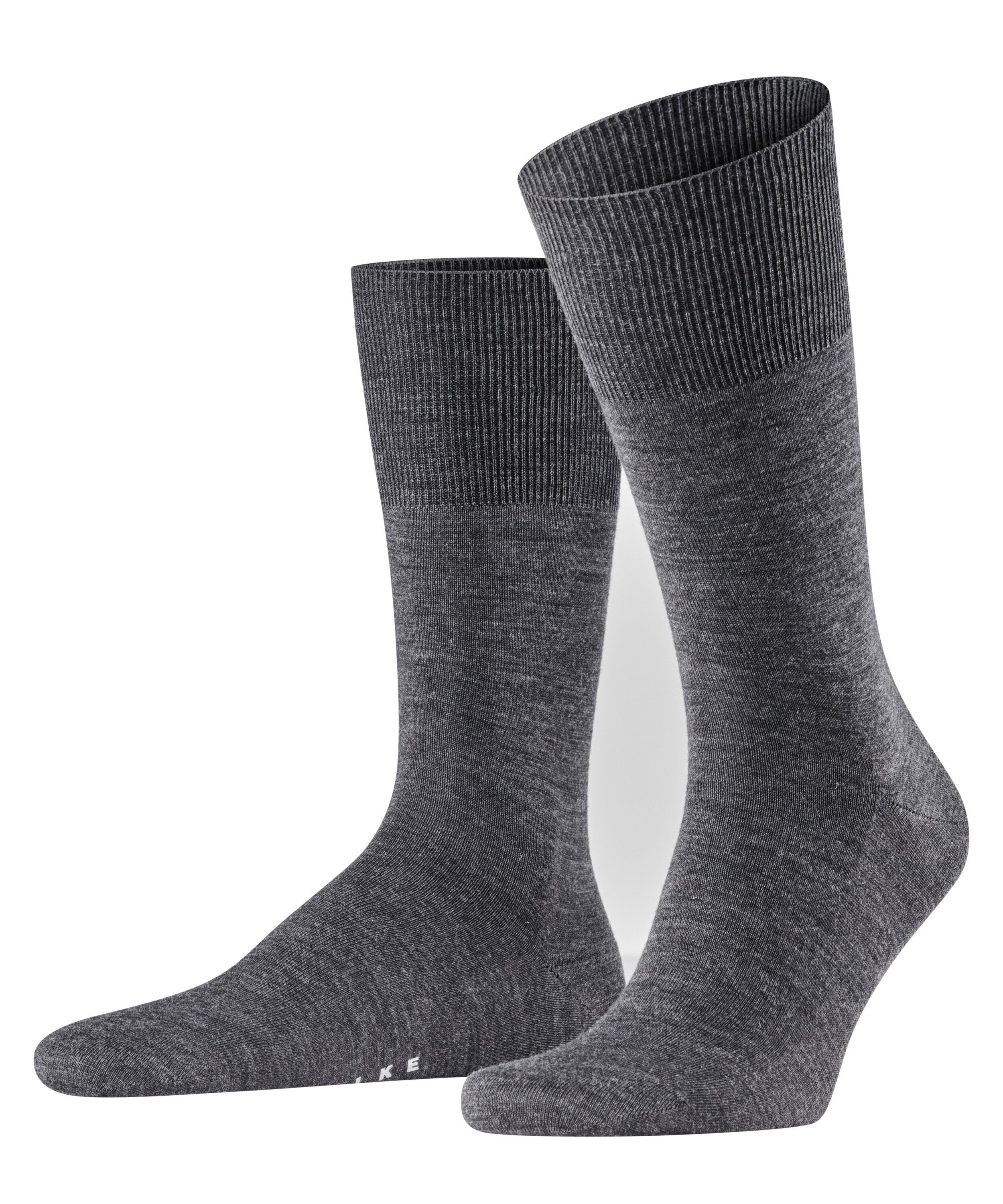 FALKE Businesssocken 3180 asphalt mel.