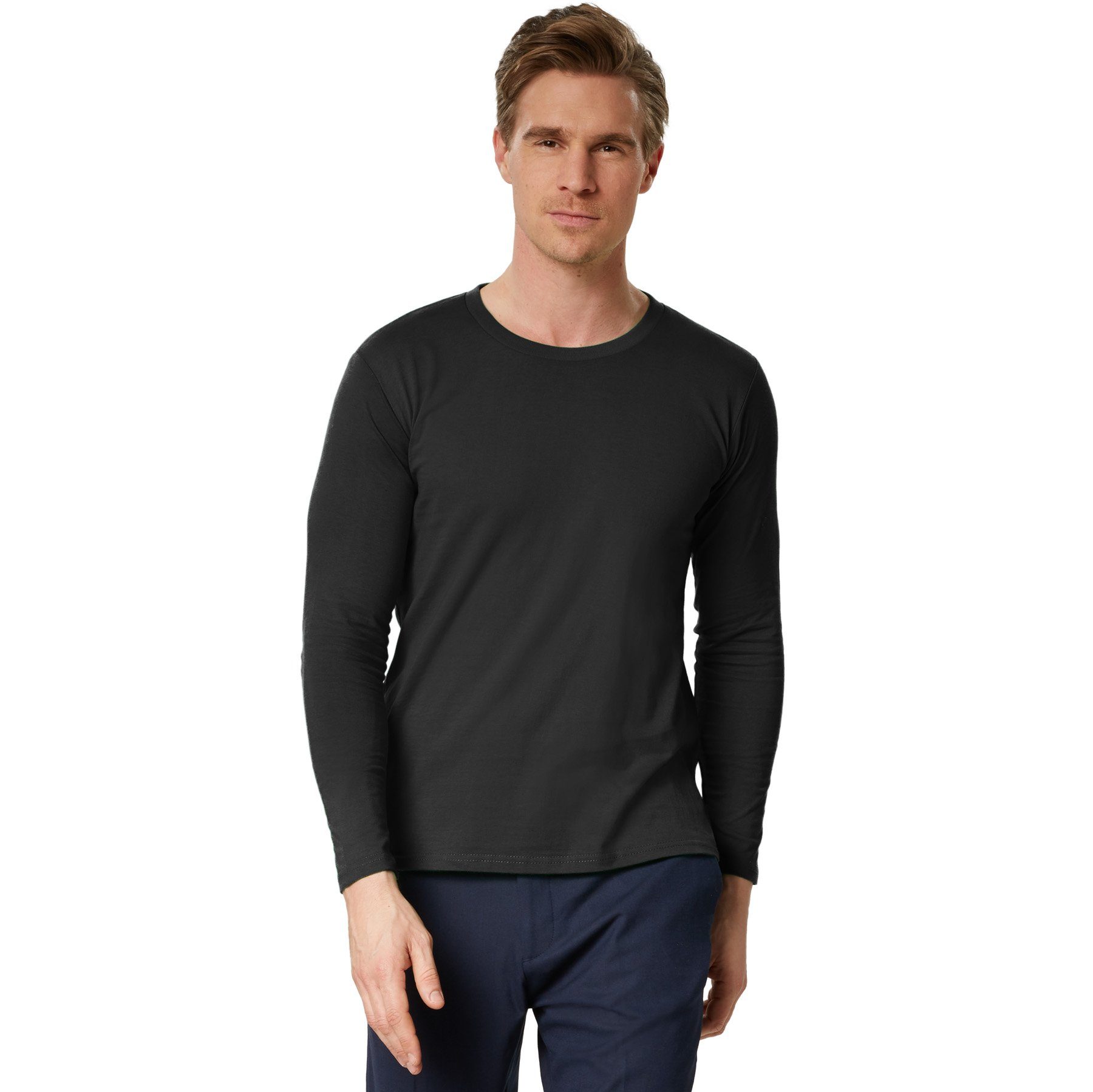 dressforfun Longsleeve Langarm-Shirt Männer günstig online kaufen