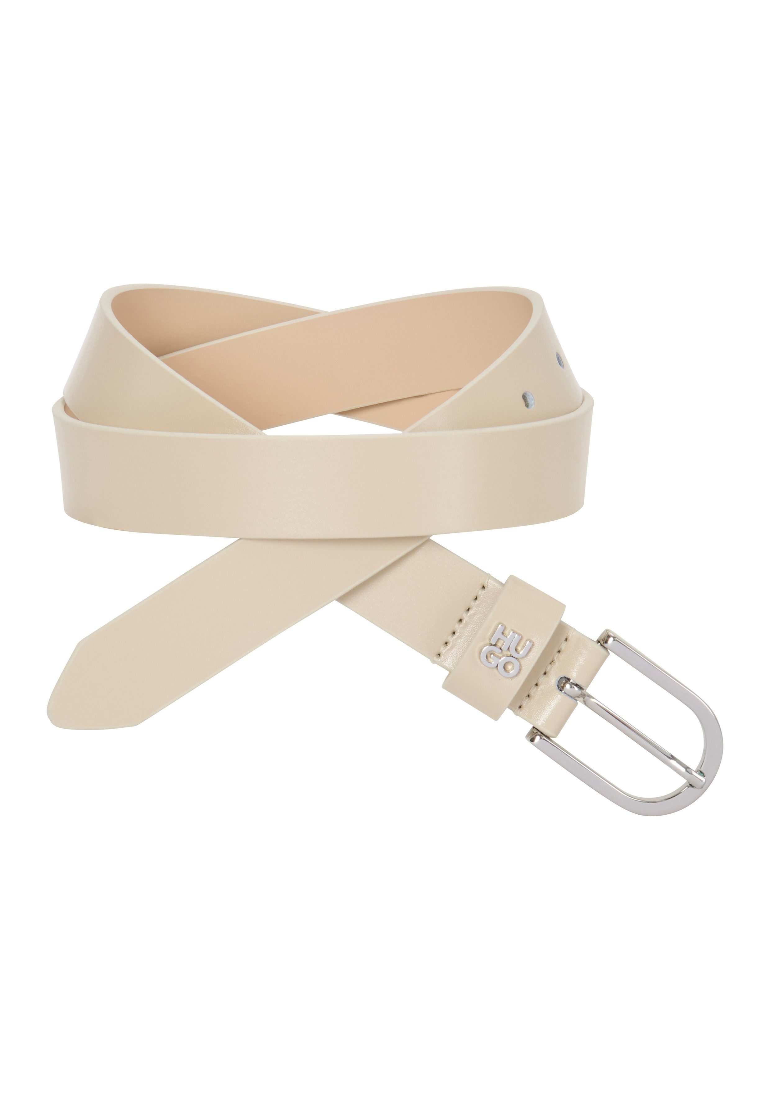 HUGO Ledergürtel Zoey HU-GO Sz25 mit HUGO Schriftzug günstig online kaufen