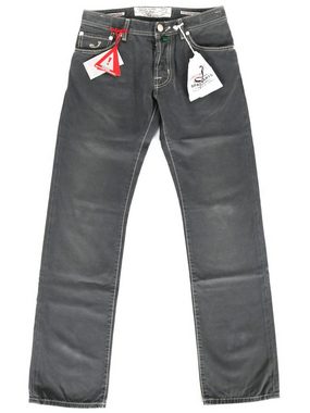 JACOB COHEN Straight-Jeans Handgefertigte Jeans Hose Grau - J620 Vintage 019