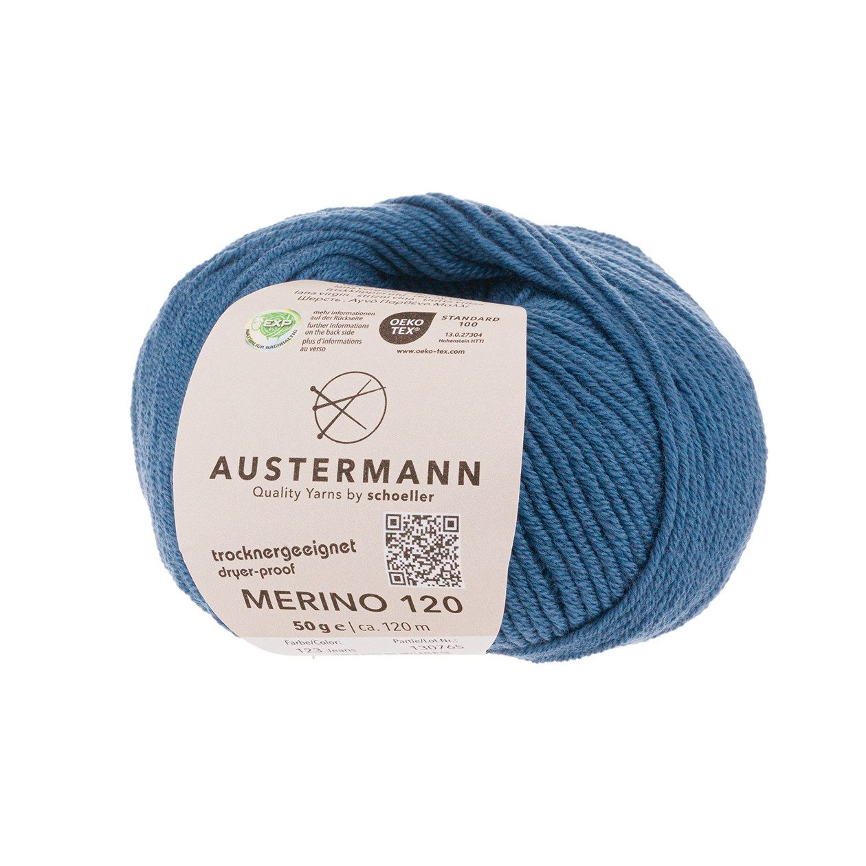 Austermann Merino 120 EXP Häkelwolle, 120 m