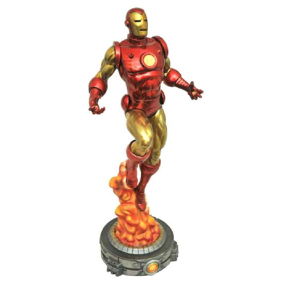 Diamond Select Toys Sammelfigur Marvel Gallery Classic Iron Man diorama Figur 28cm