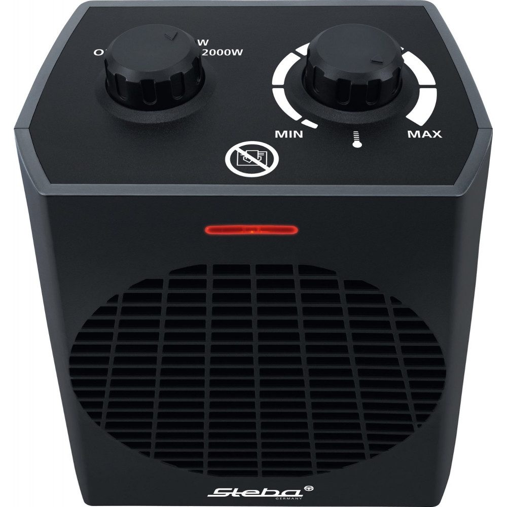 Steba Тепловентиляторы FH 504 - Elektrischer Тепловентиляторы - schwarz, 2000 W