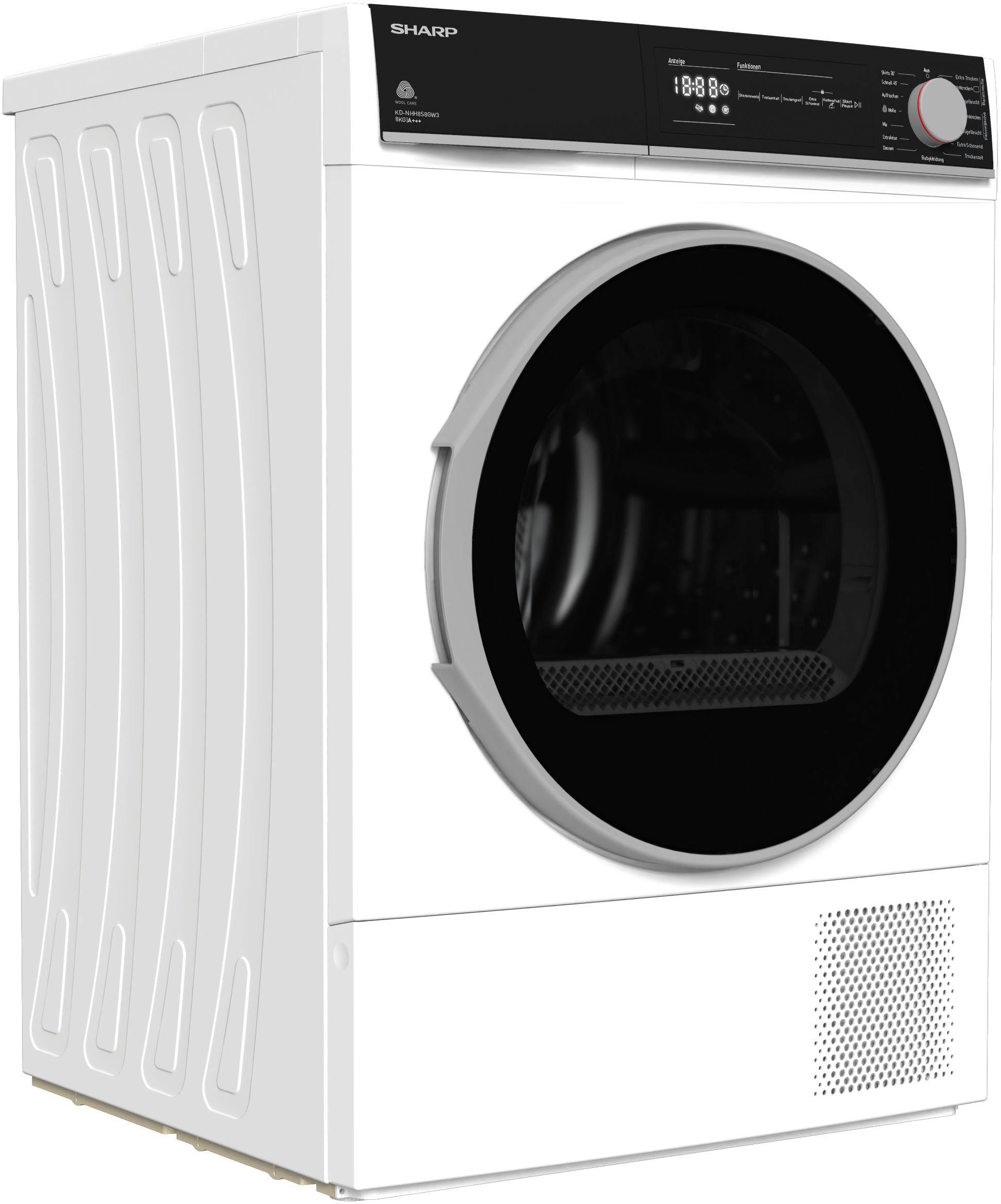 Wärmepumpentrockner KD-NHH8S8GW3-DE