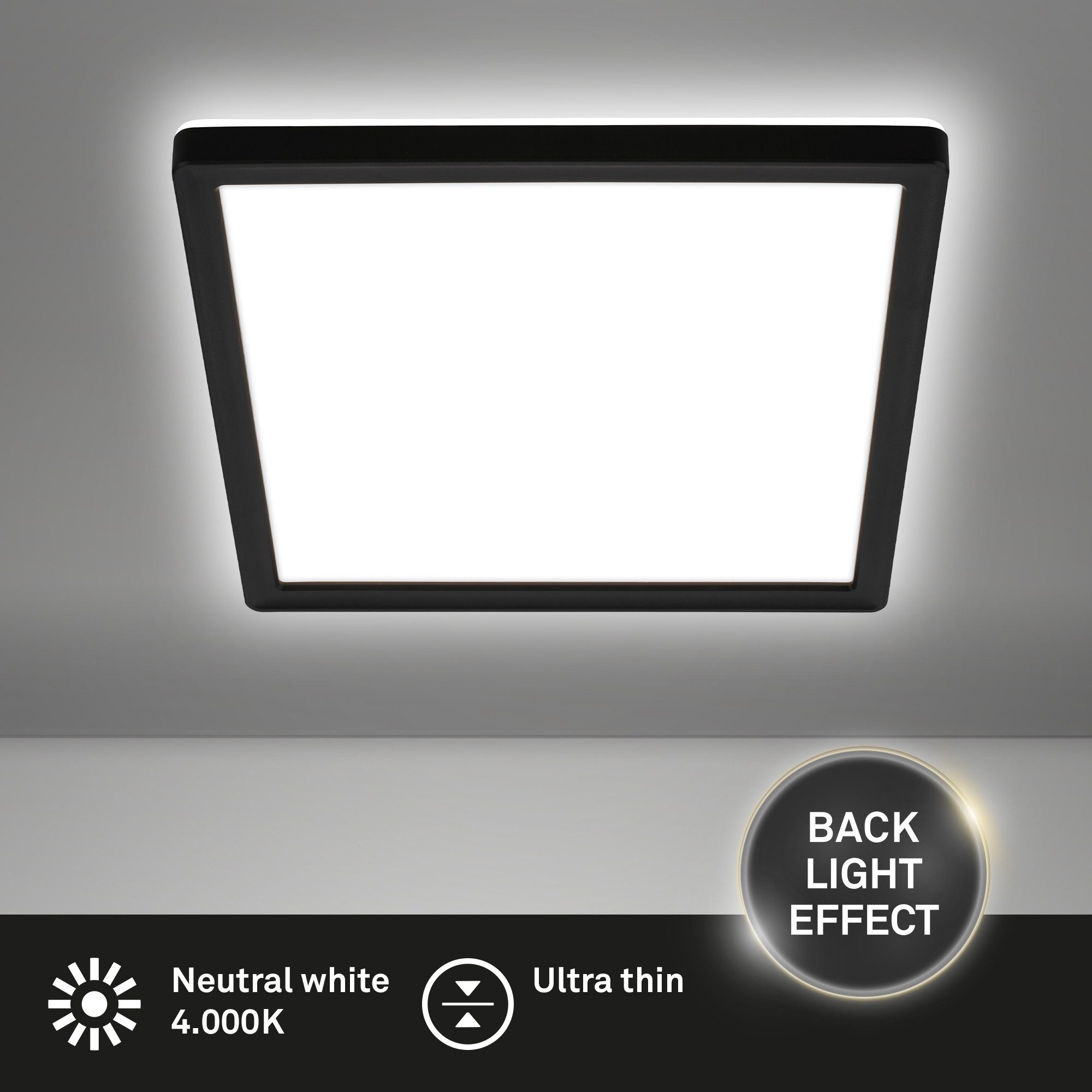 Briloner Leuchten Deckenleuchte LED Deckenlampe Panel günstig online kaufen
