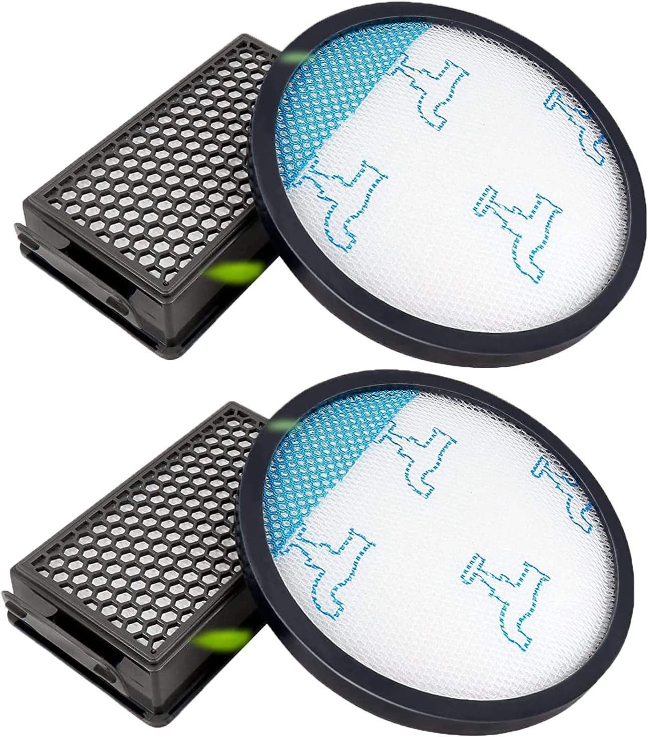 FELIXLEO Filter-Set 2 Stück HEPA Filter Set für Rowenta Compact Power XXL ZR78000