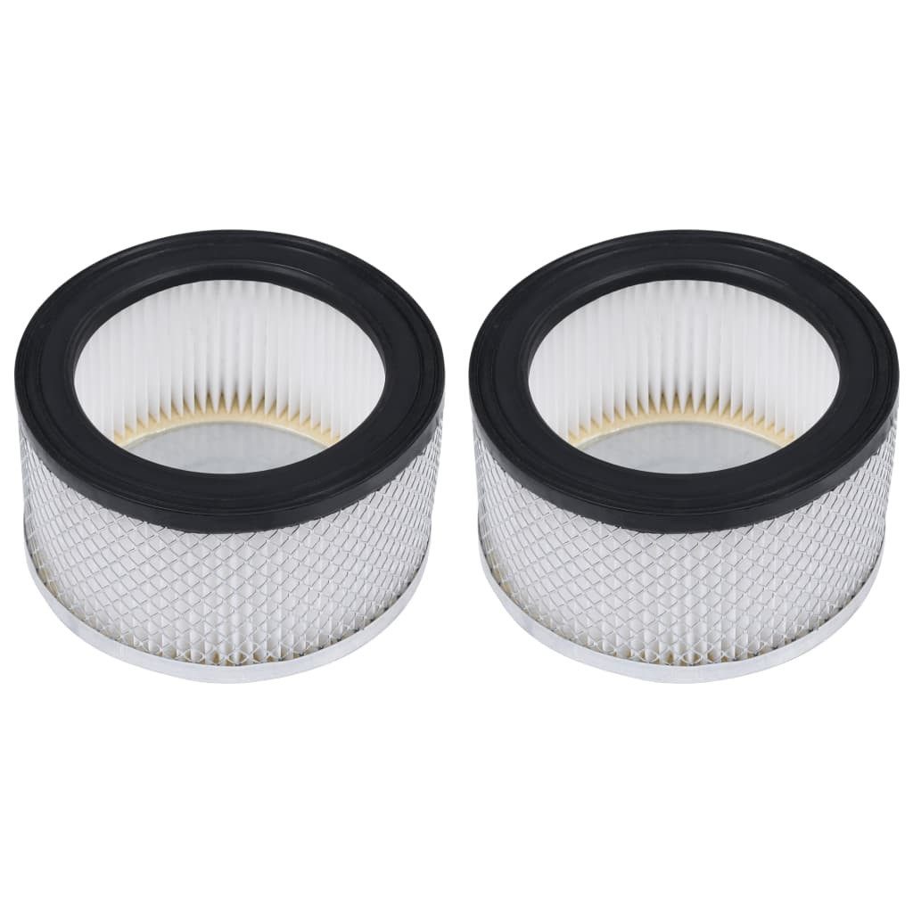 vidaXL Staubsaugerbeutel HEPA Filter 2 Stk. für Aschesauger Waschbar