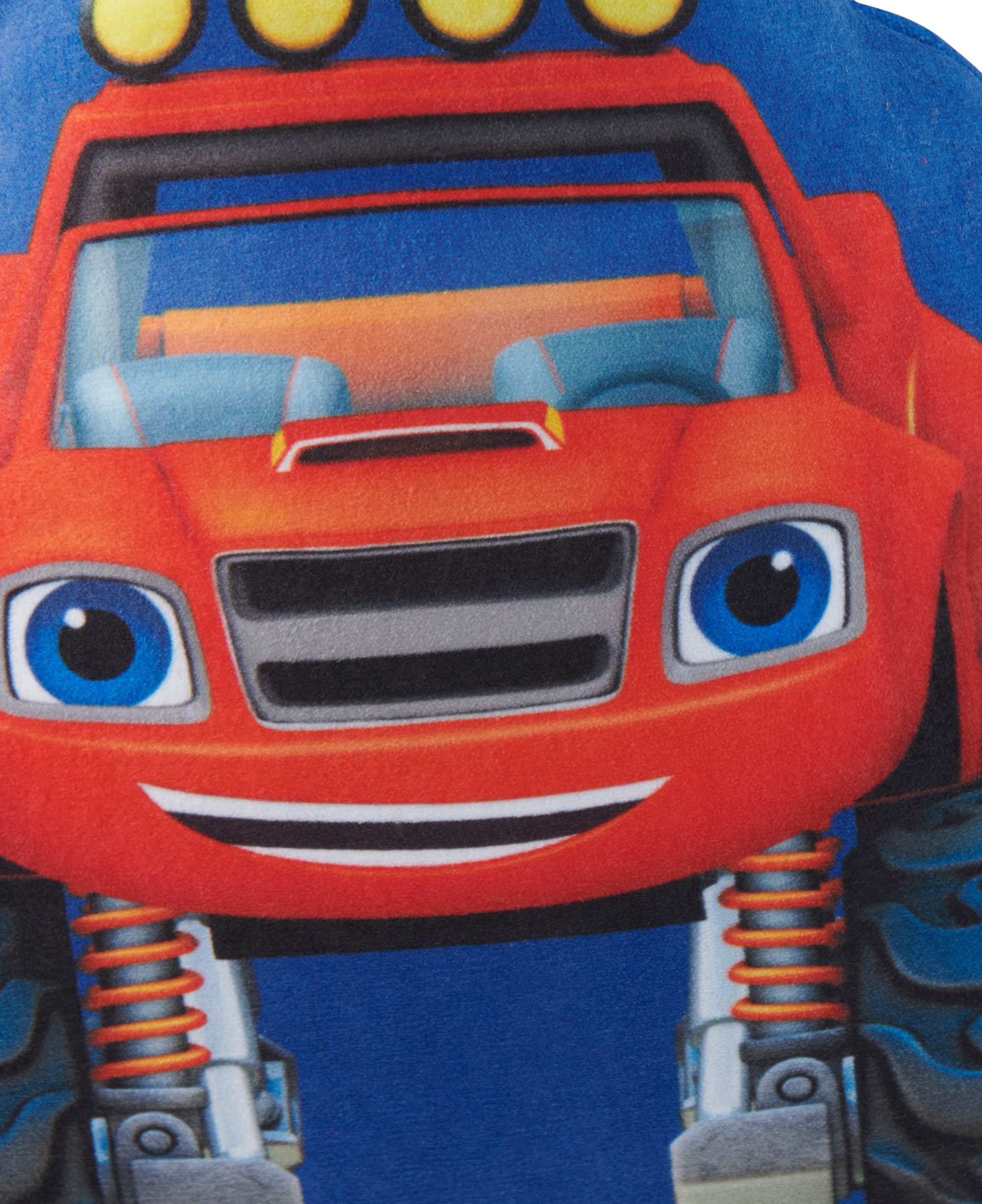 United Labels® Dekokissen Blaze und die Monster-Maschinen Monstertruck Plüsch 28 x 24 cm