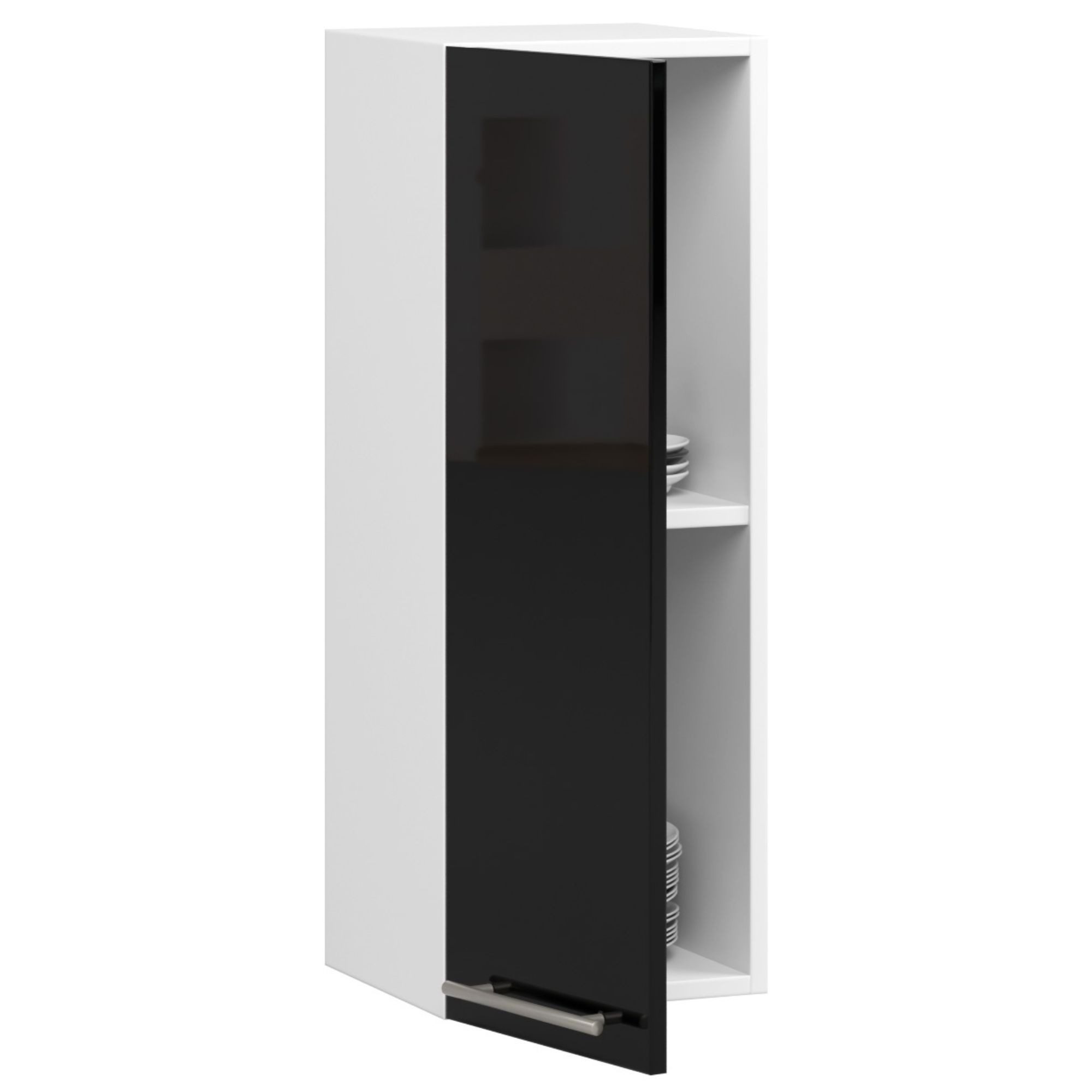Raumhirsch Furniture Hängeschrank Eleganter Hängeschrank Küche - Platzsparend & modern - Oberschrank Hochwertige Verarbeitung, höhenverstellbar, Soft-Close, matt weiß