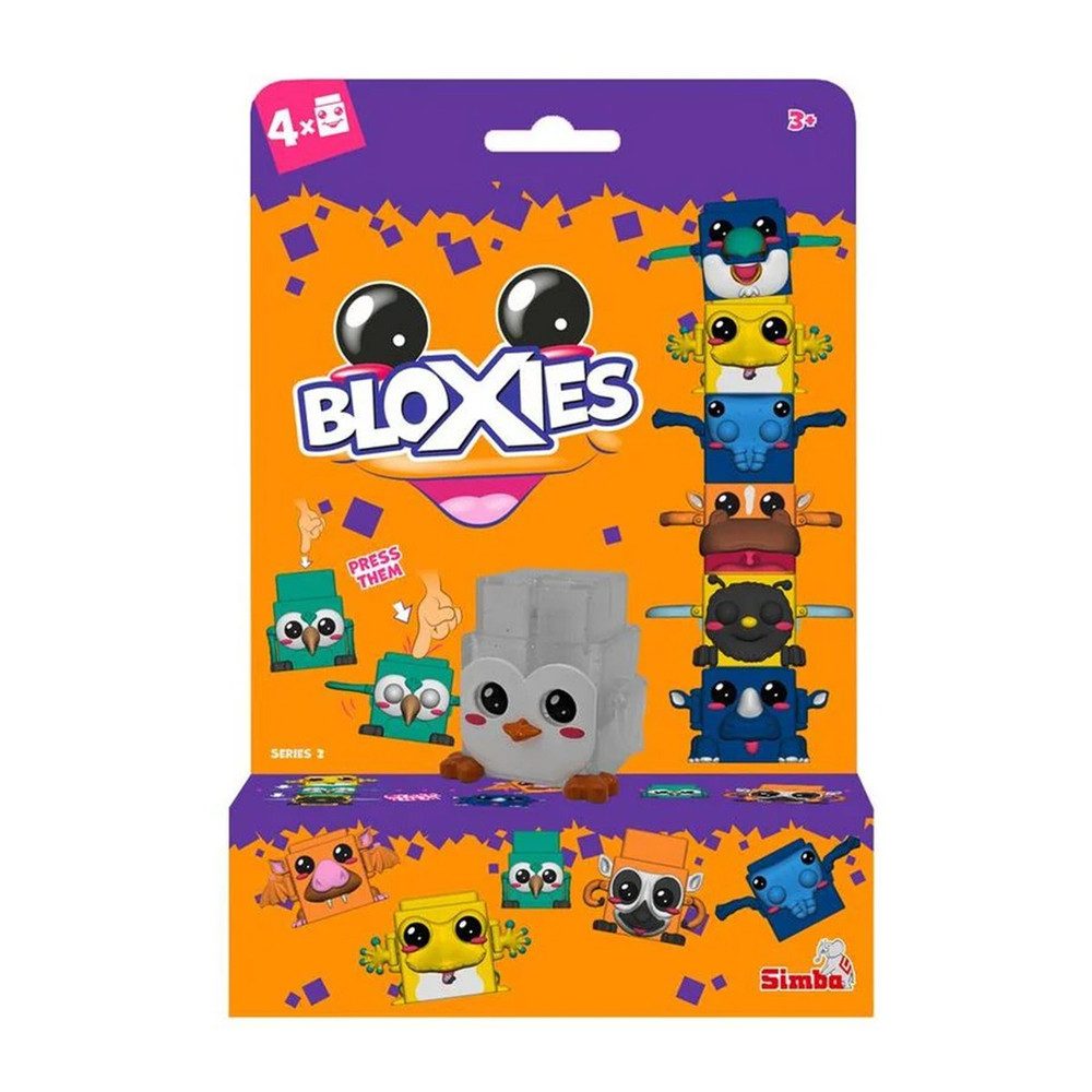 SIMBA Bloxies - Serie 2 - Spielfigur - 2er-Set Konstruktionsspielsteine