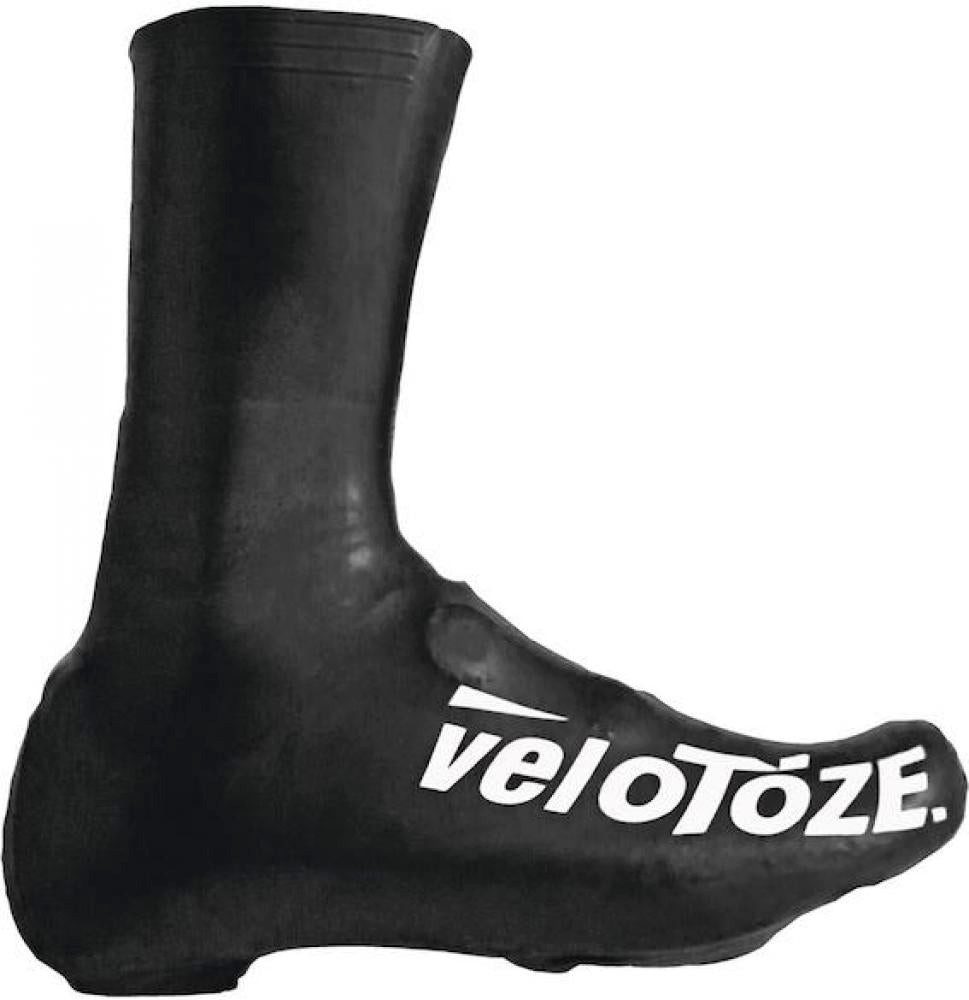Velotoze VeloToze Überschuh 2.0 lang schwarz M - wasserdichter Aero-Überschuh f Fahrradschuh