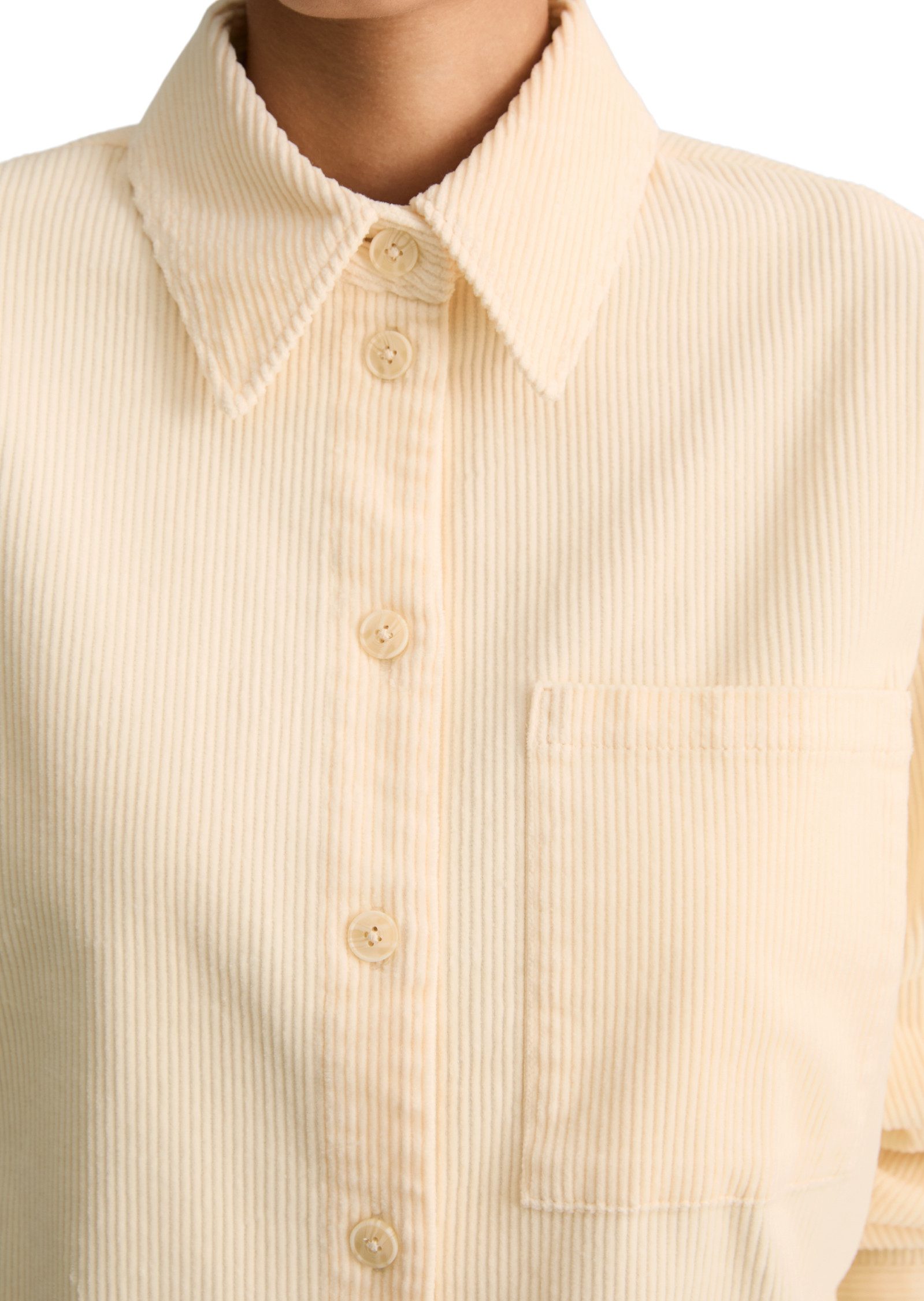 Marc O'Polo DENIM Langarmbluse aus Baumwoll-Stretch – Bild 4 von 5