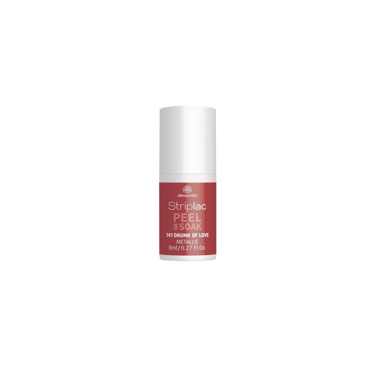 alessandro international Nagellack Alessandro Striplac Peel or Soak 141 Drunk of Love 8 ml