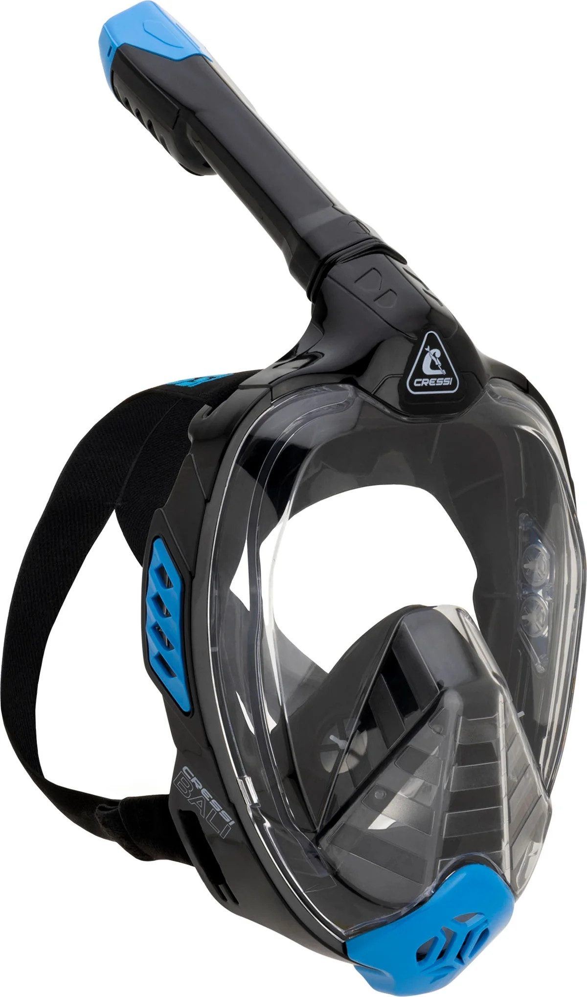Cressi Tauchermaske Bali Full Face Mask black/blue