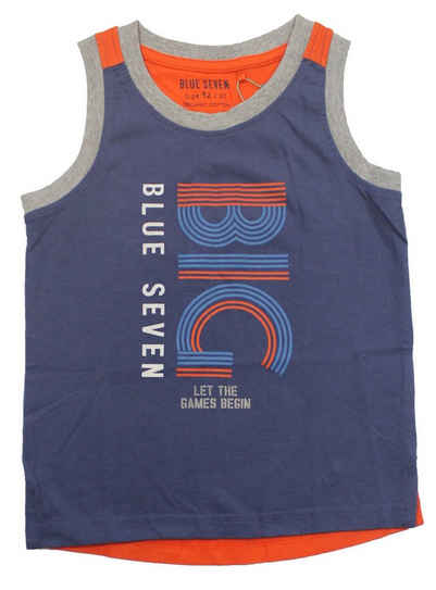 Blue Seven Muskelshirt Blue Seven Jungen Muskelshirt Tanktop Trägershirt T-Shirt BIG blau (1-tlg)