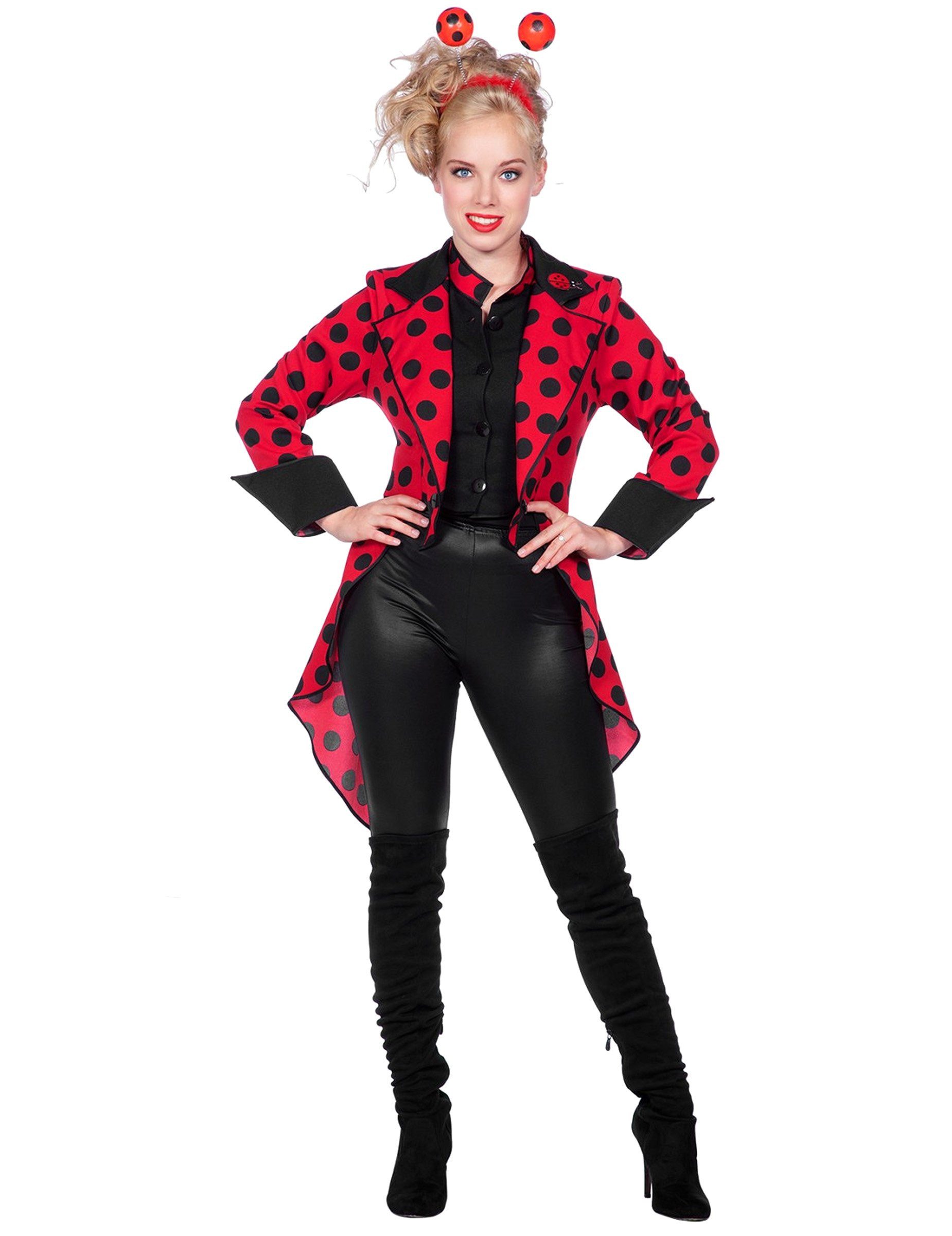 Wilbers Kostüm Jacke für Damen mit Fledermausärmeln und Schleife Schwarz Ro günstig online kaufen