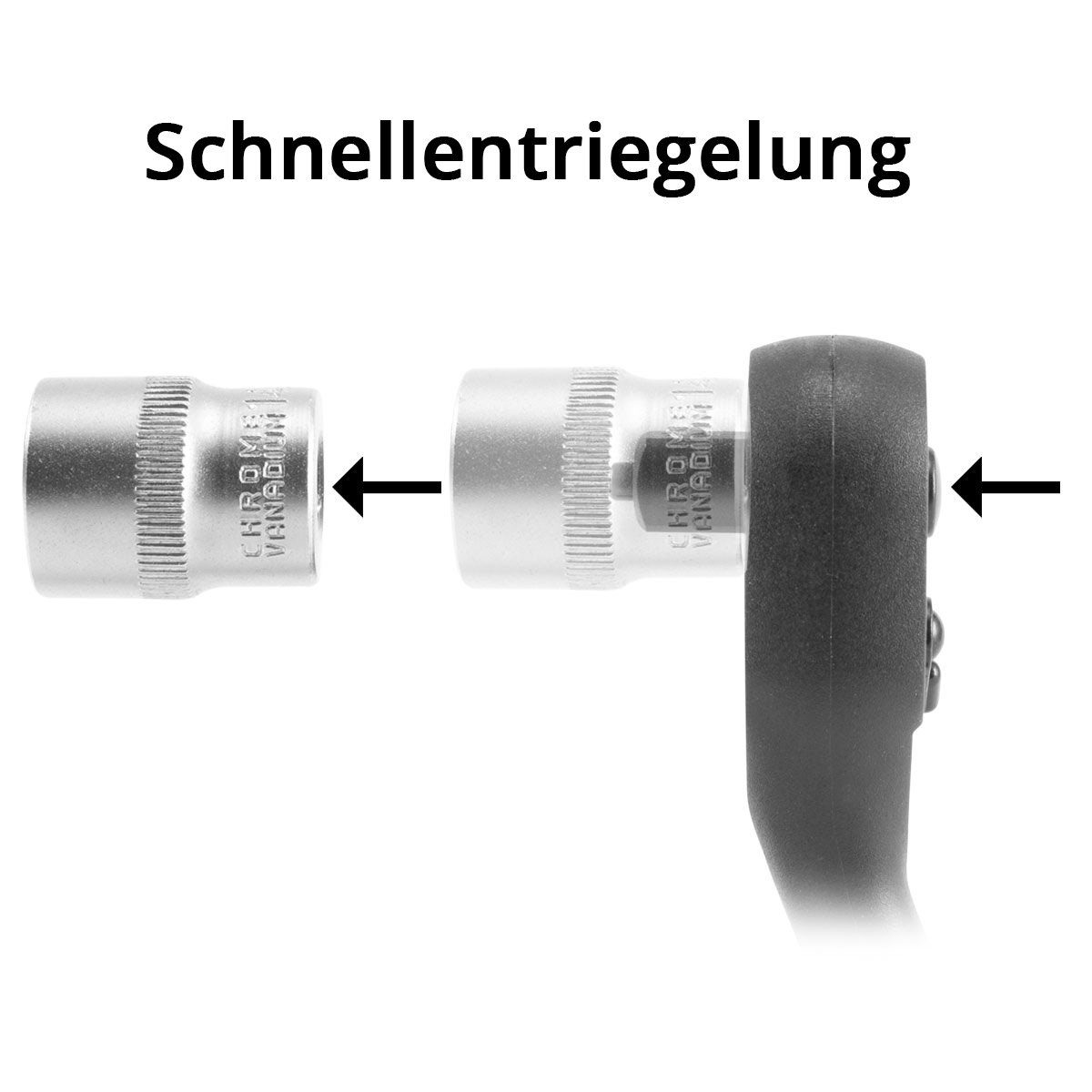 STAHLWERK Elektroschweißgerät Umschaltknarren 1/2 1/4 3er 3/8 Zoll Set Ratschen