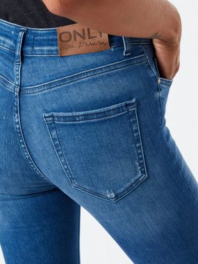 ONLY 7/8-Jeans BLUSH (1-tlg) Fransen, Plain/ohne Details, Weiteres Detail