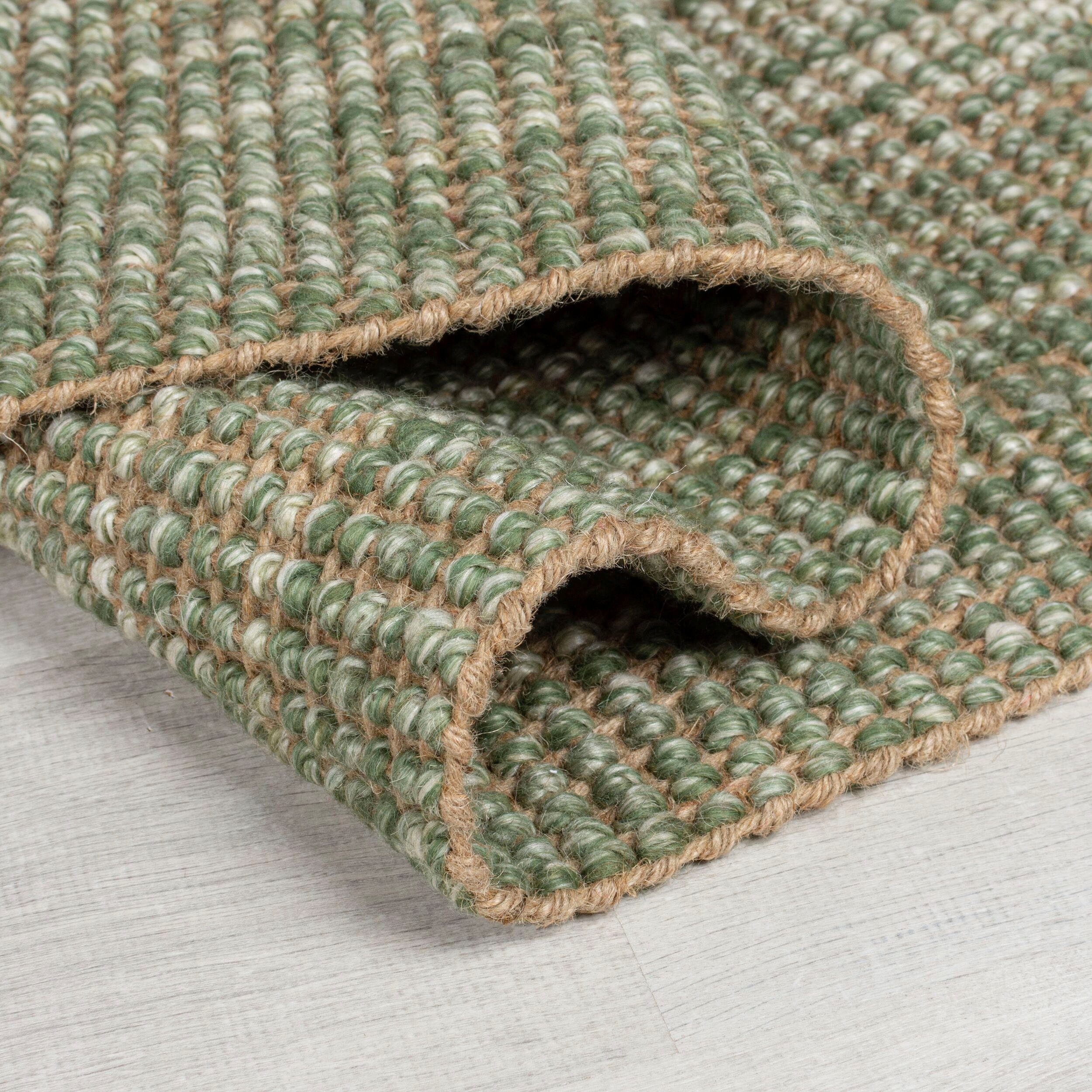 FLAIR RUGS Läufer Jute Ombre, rechteckig, Höhe: 8 mm