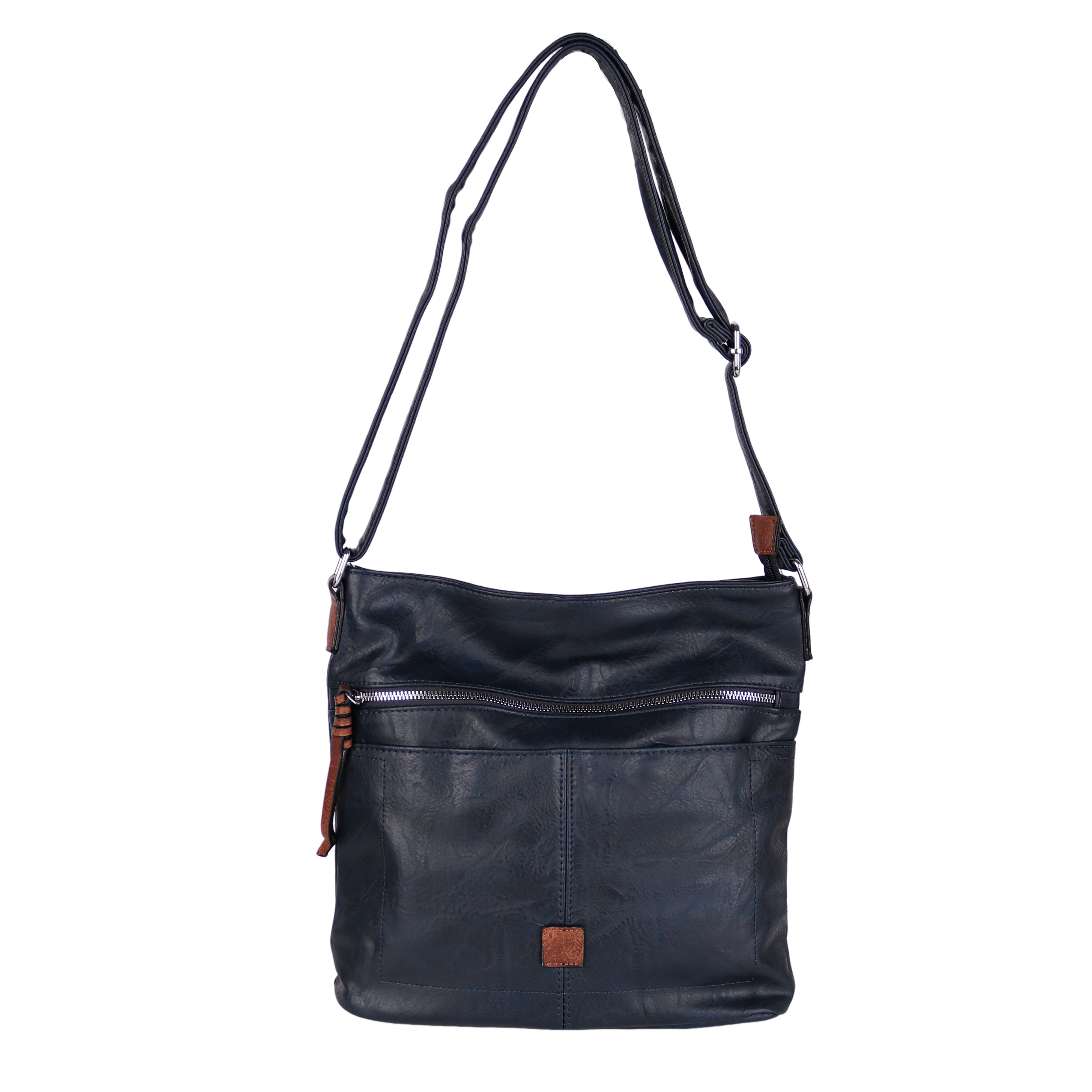 Schultertasche Damen Crossbody Bag, 29x29x10cm Mittelgroß