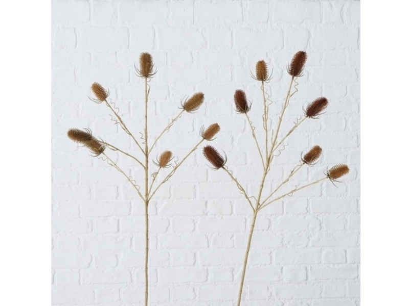 Kunstpflanze Dekozweig Distel sortiert 110 cm (1 Stück), BOLTZE, Höhe 0 cm
