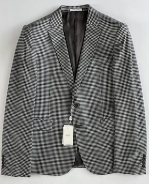 ARMANI COLLEZIONI Sakko Armani Collezioni M LINE Houndstooth Wool Anzug Sakko Regular Blazer J