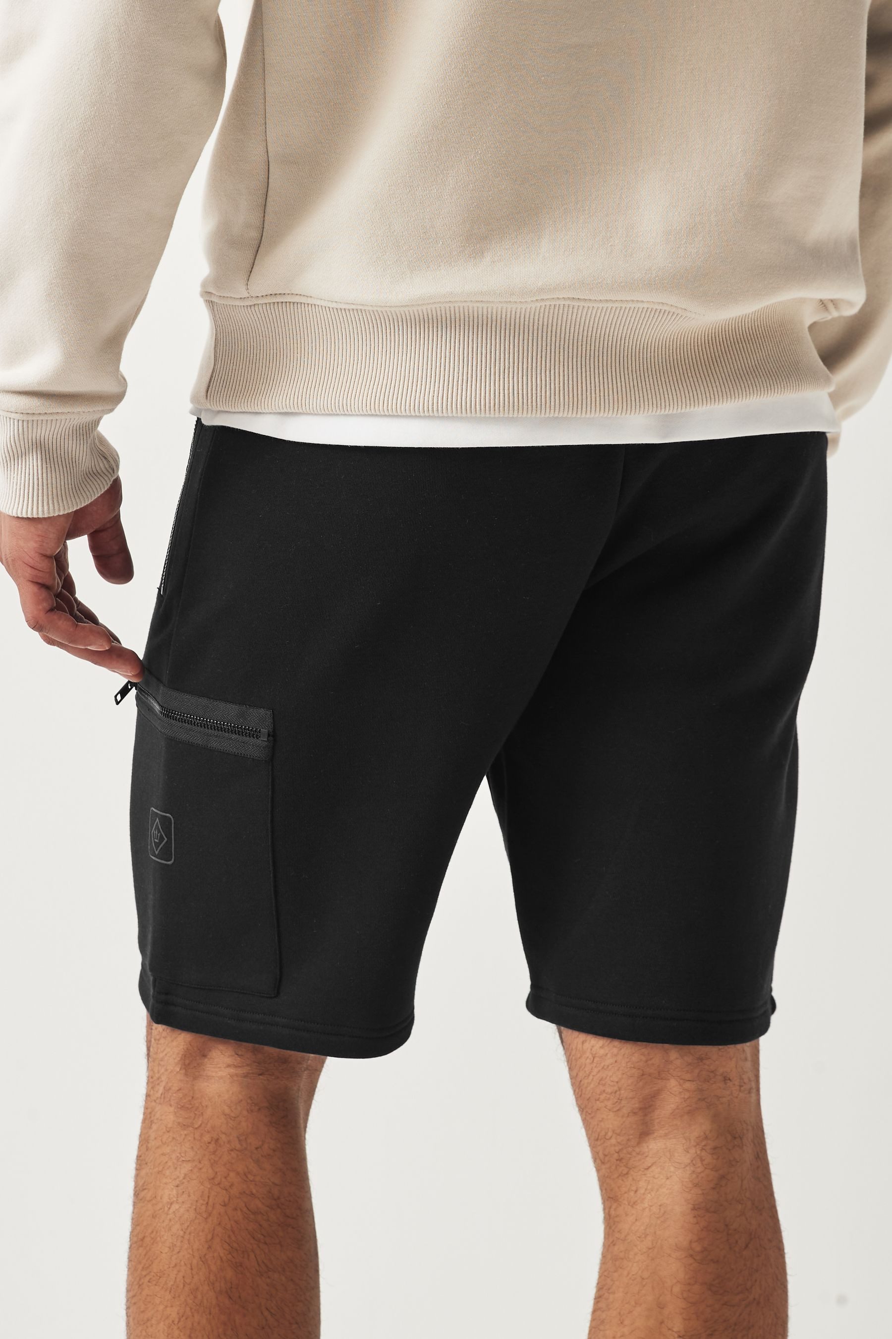 Next Sweatshorts Jersey-Shorts im Utility-Stil (1-tlg) günstig online kaufen