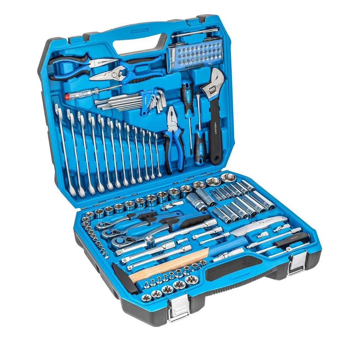 Werkzeugbox Allround Werkzeugkoffer- Set 131-teilig HT1R439