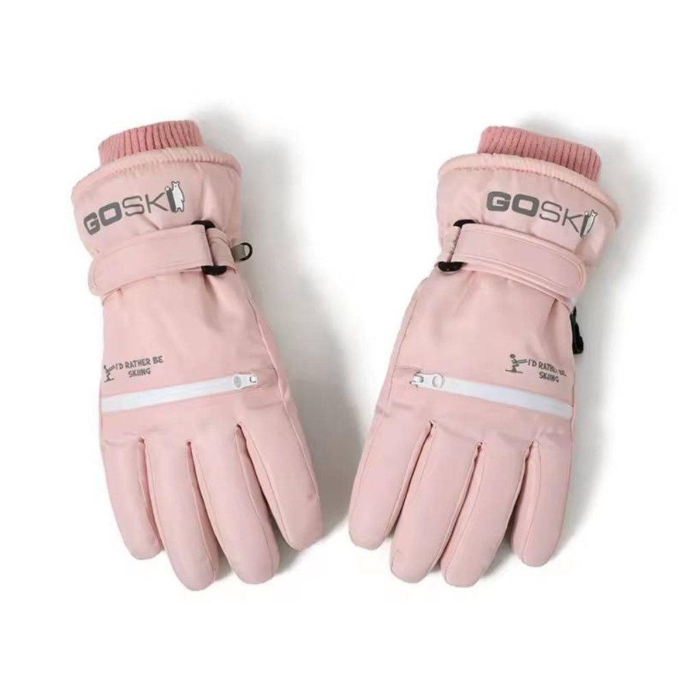 Blusmart Skihandschuhe Winter-Skihandschuhe mit Reißverschlusstasche (Windd günstig online kaufen