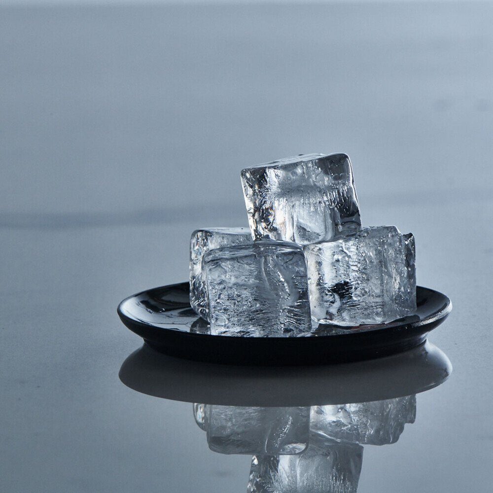 Lurch Eiswürfelform Eiswürfelform Würfel 2x2 cm Flexi-Form schwarz, Eiswürfelform Würfel, Ø2cm, Platin-Silikon, schwarz
