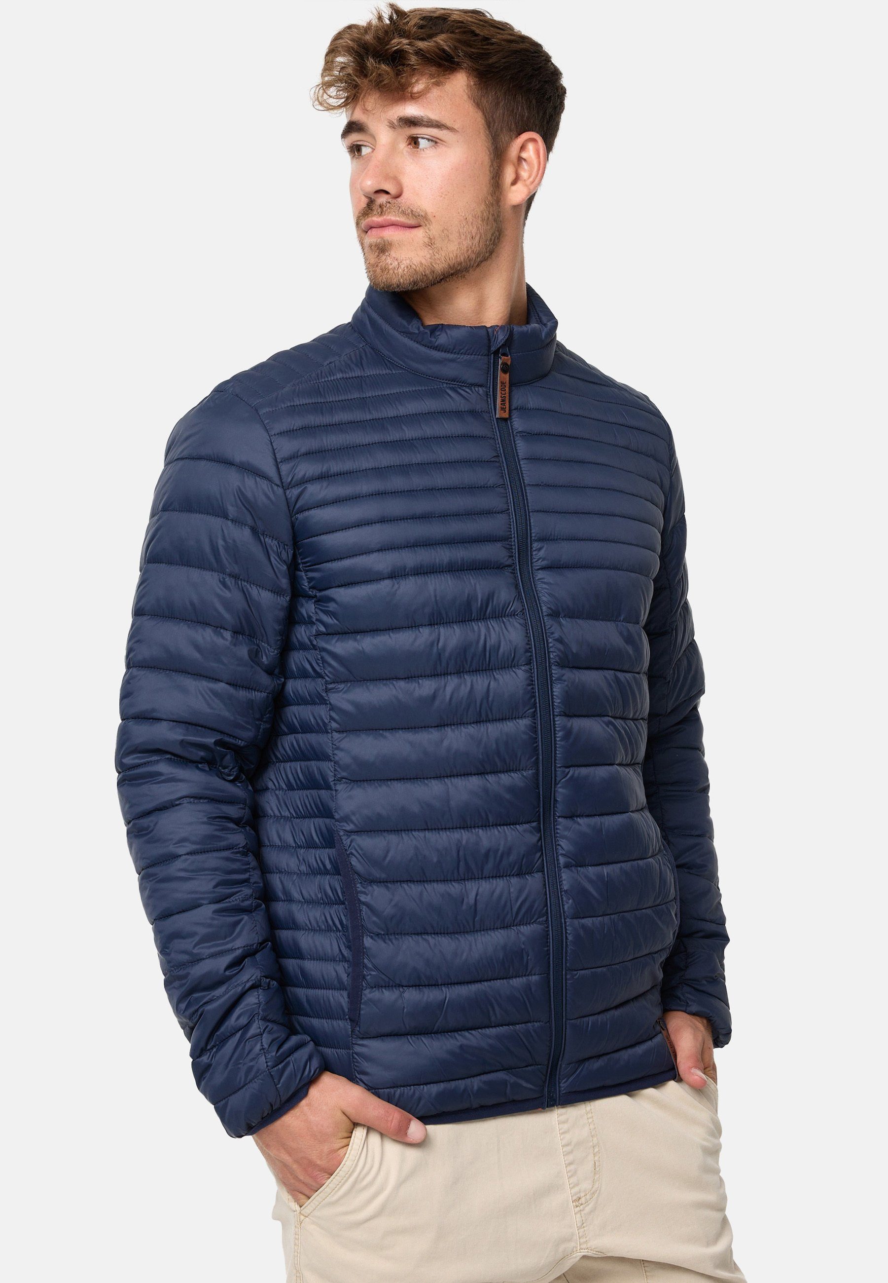 Indicode Steppjacke Islington Navy