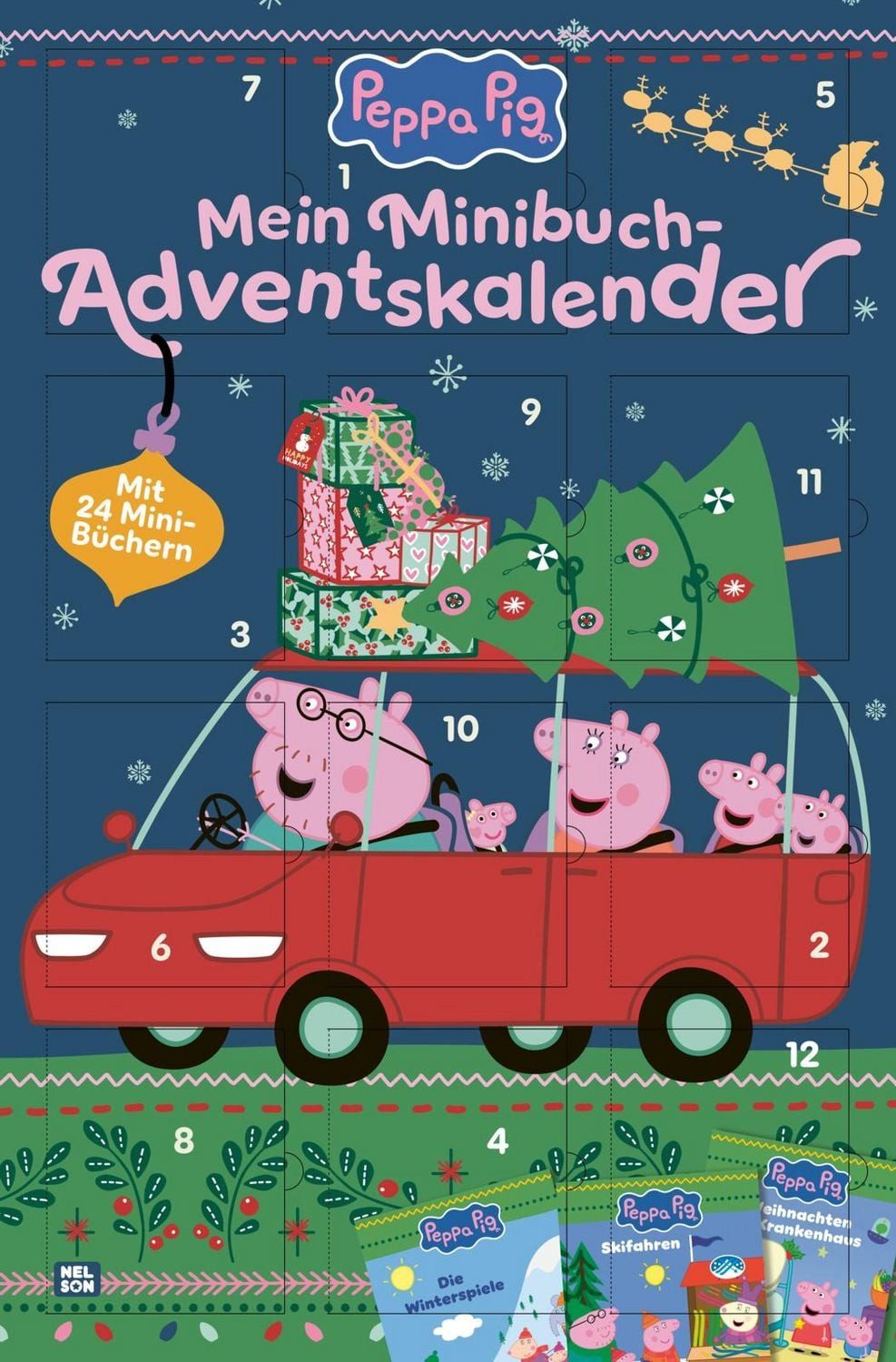 Nelson Mini-Bücher: Peppa Wutz Minibuch-Adventskalender / Steffi Korda