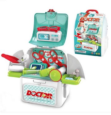 COIL Spielzeug-Arztkoffer Arztset, Arztkoffer, tragbares Arztset für Kinder, (19-tlg), medizinischer Rucksack für Kinder, 22 x 13 x 27cm