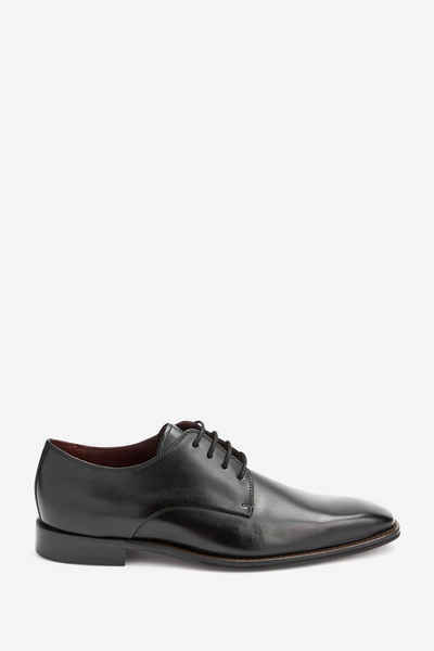 Next Signature Derby-Schuhe aus italienischem Leder Schnürschuh (1-tlg)