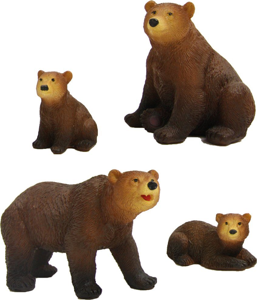 Tierfigur Bärenfamilie, 4,5 (4 FADEDA FADEDA in cm: St) Höhe 4x