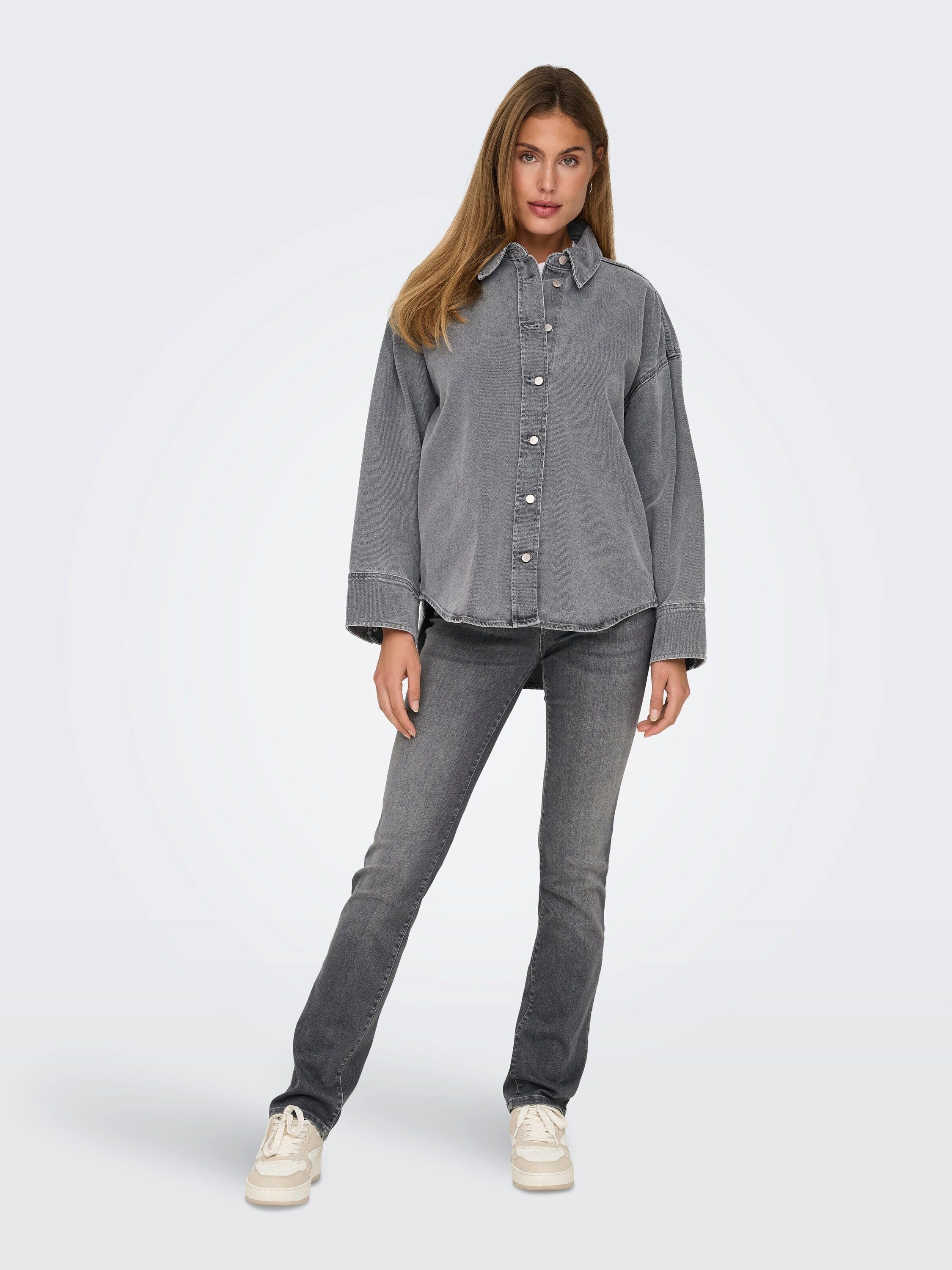 ONLY Jeansjacke (1-St) Plain/ohne Details günstig online kaufen