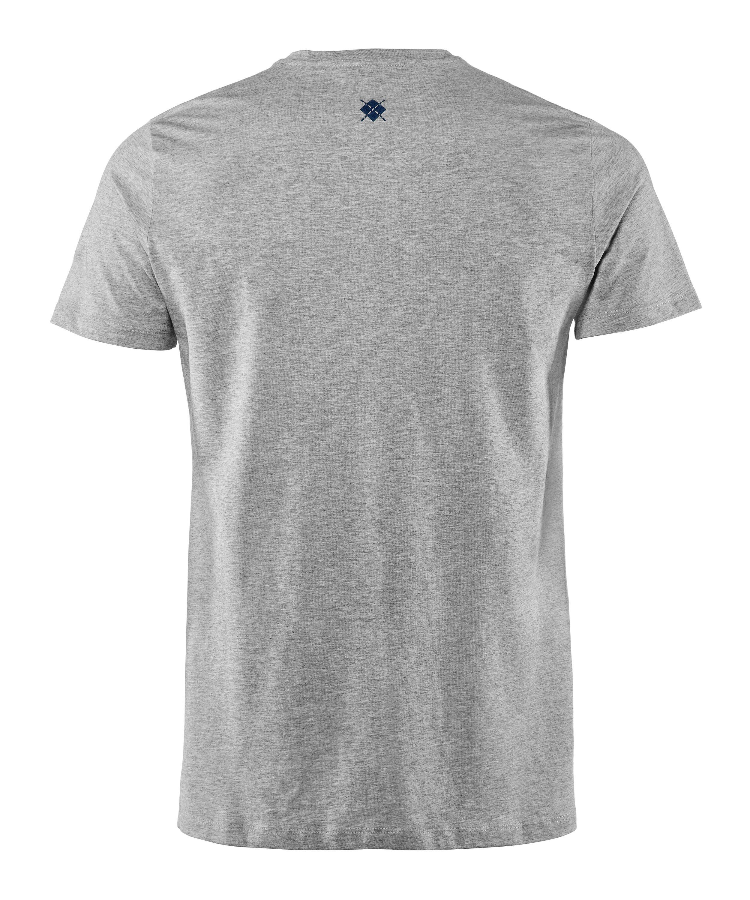 Burlington (3400) aus grey light (1-tlg) T-Shirt Biobaumwolle