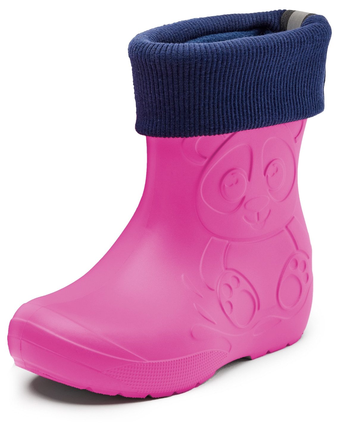 Kinder Federleichte Gummistiefel Thermo mit Fütterung LA-CA-Panda249 Gummistiefel