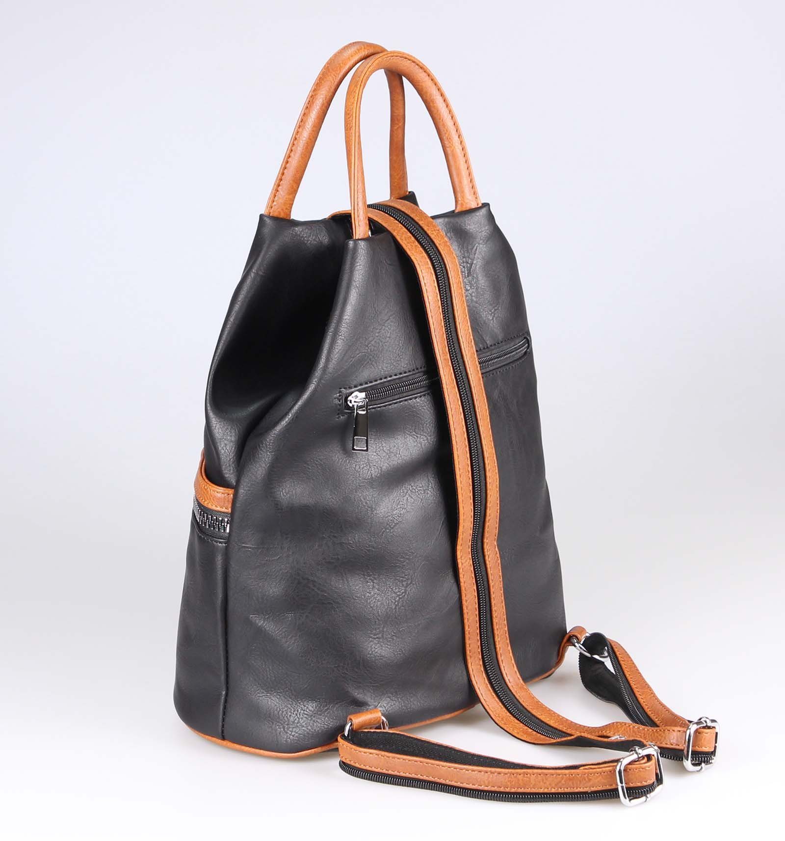 ITALYSHOP24 Rucksack Damen City- TagesRucksack Daypack Backpack Tasche Schu günstig online kaufen