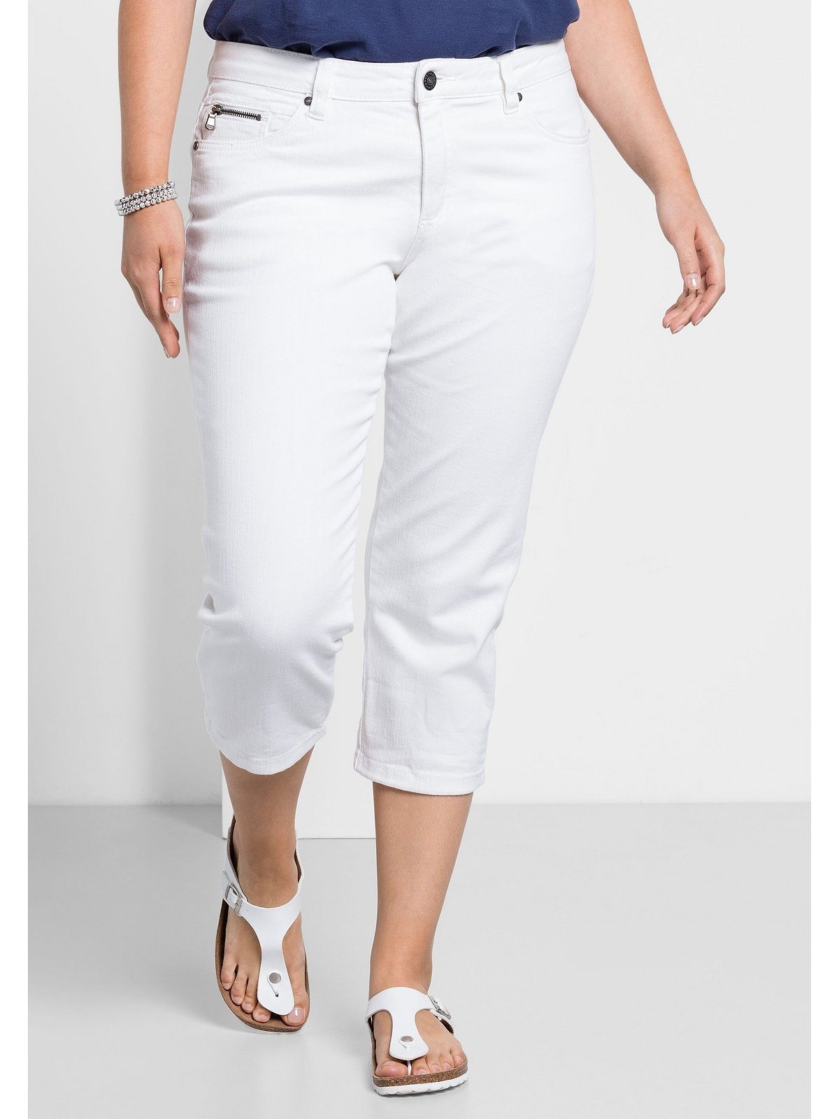 Caprijeans Große Größen