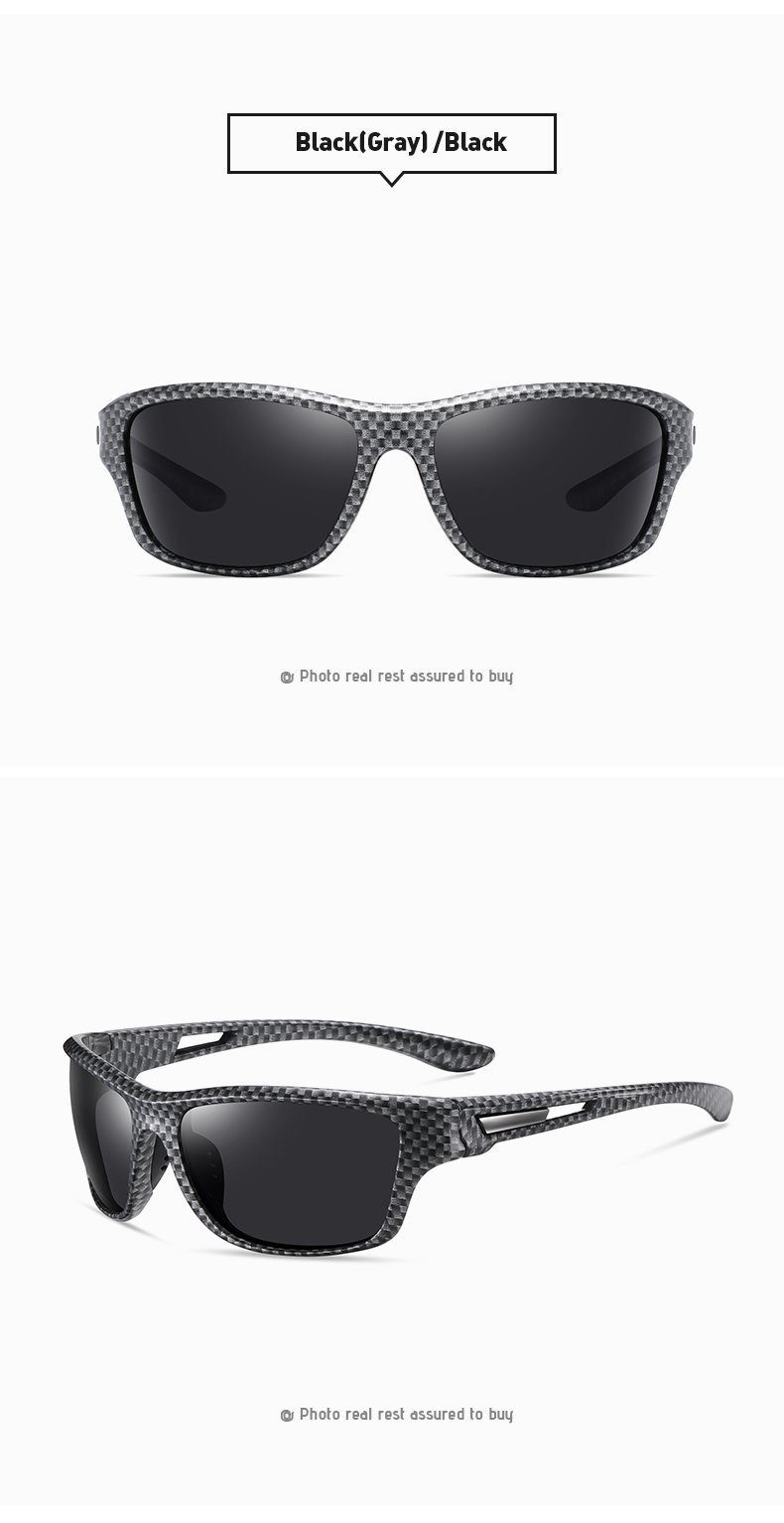 PACIEA Fahrradbrille Sportbrille Polarisiert Ultraleicht Damen Herren UV Schutz