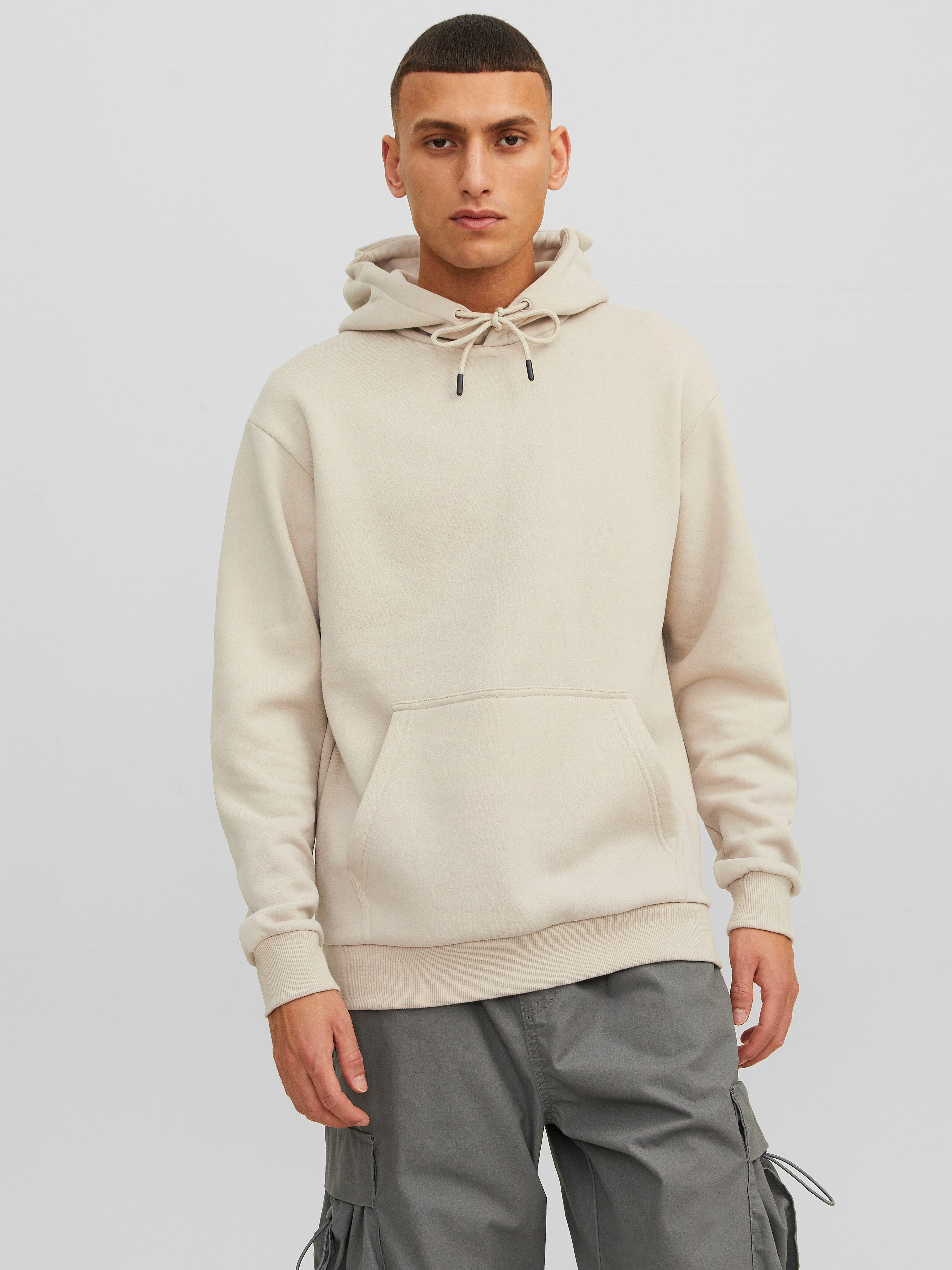 Jack & Jones Kapuzensweatshirt JJEBRADLEY SWEAT HOOD NOOS mit Känguru Tasche
