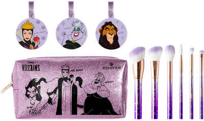 Essence Kosmetikpinsel-Set »Disney Villains make-up tools & bag set«, 9 tlg.