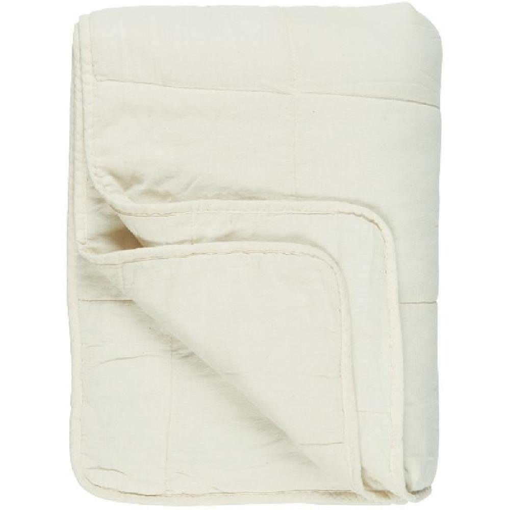 Wohndecke Ib Laursen Tagesdecke Quilt Vintage Butter Cream, Ib Laursen günstig online kaufen
