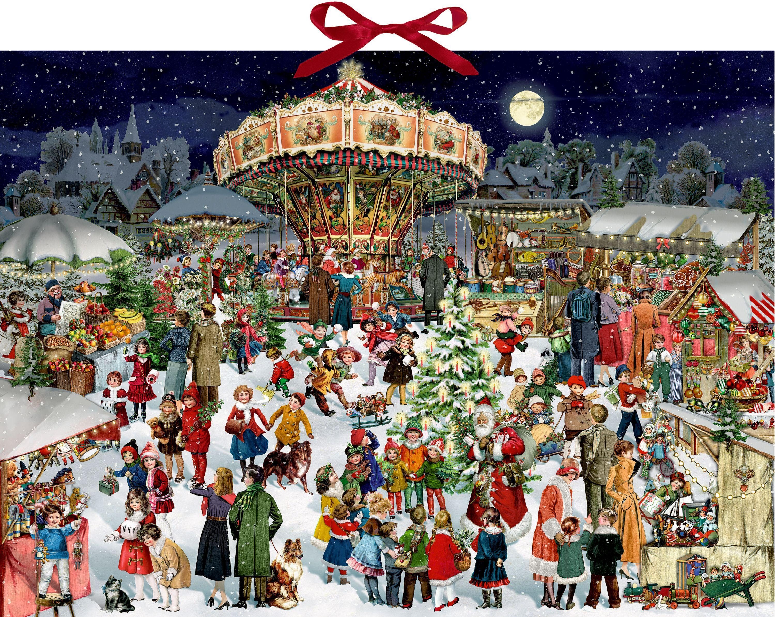 COPPENRATH DIE SPIEGELBURG Adventskalender Wandkalender