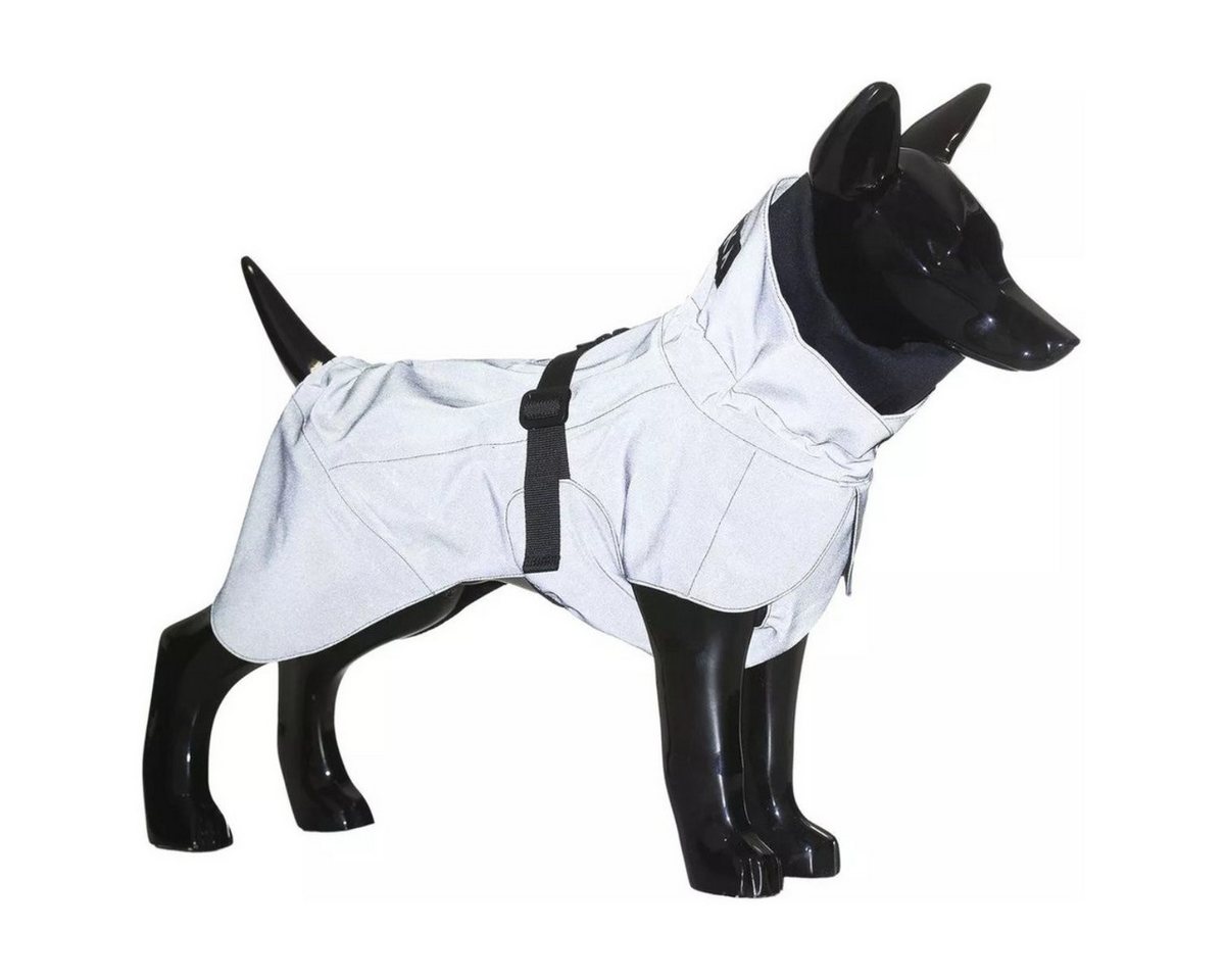 Thumbnail - PAIKKA Hunderegenmantel Hunde Regenmantel reflektierend "Visibility Raincoat" dark/anthrazit